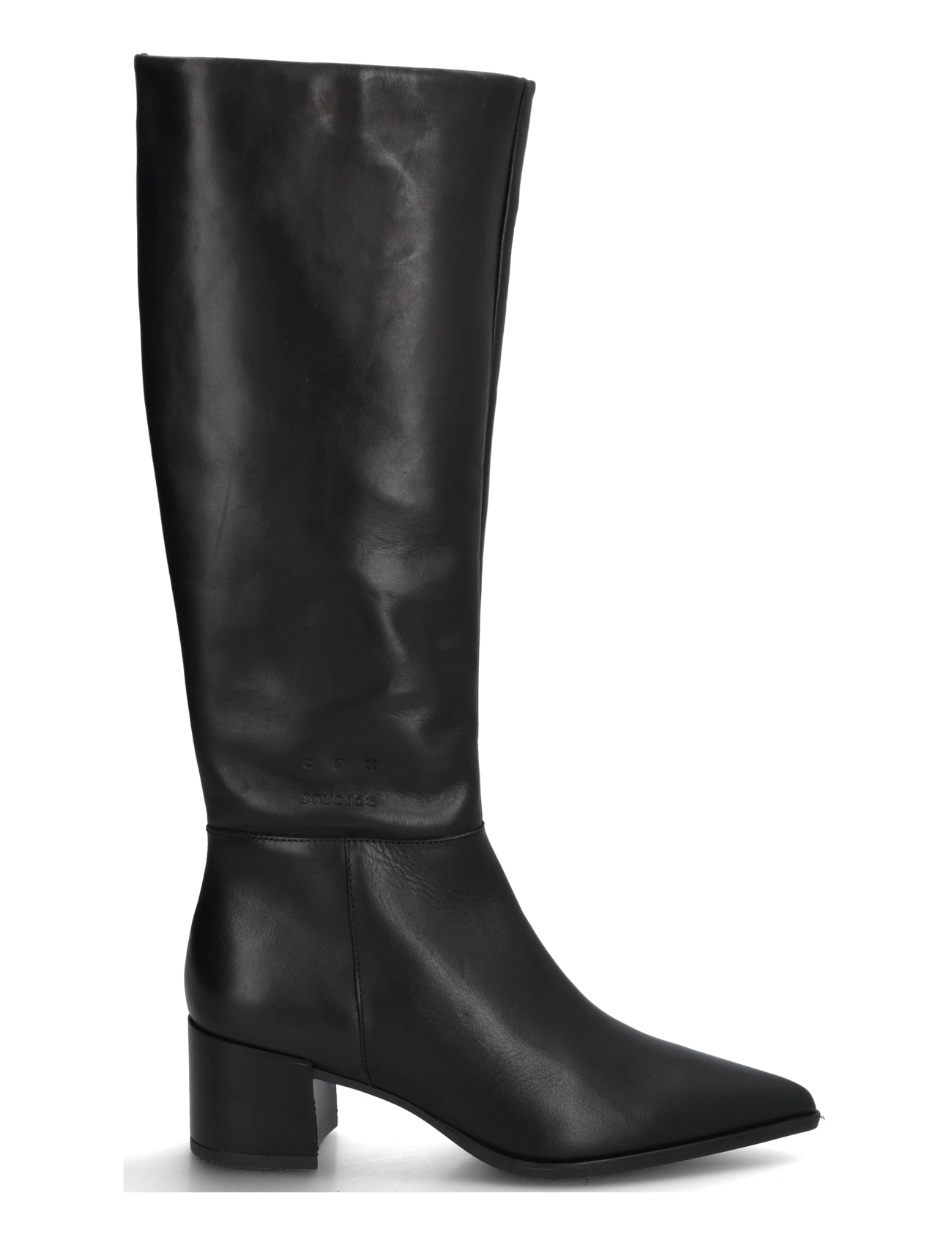 Copenhagen Studios - CPH299 suede chocolate - knee high boots - black - 2