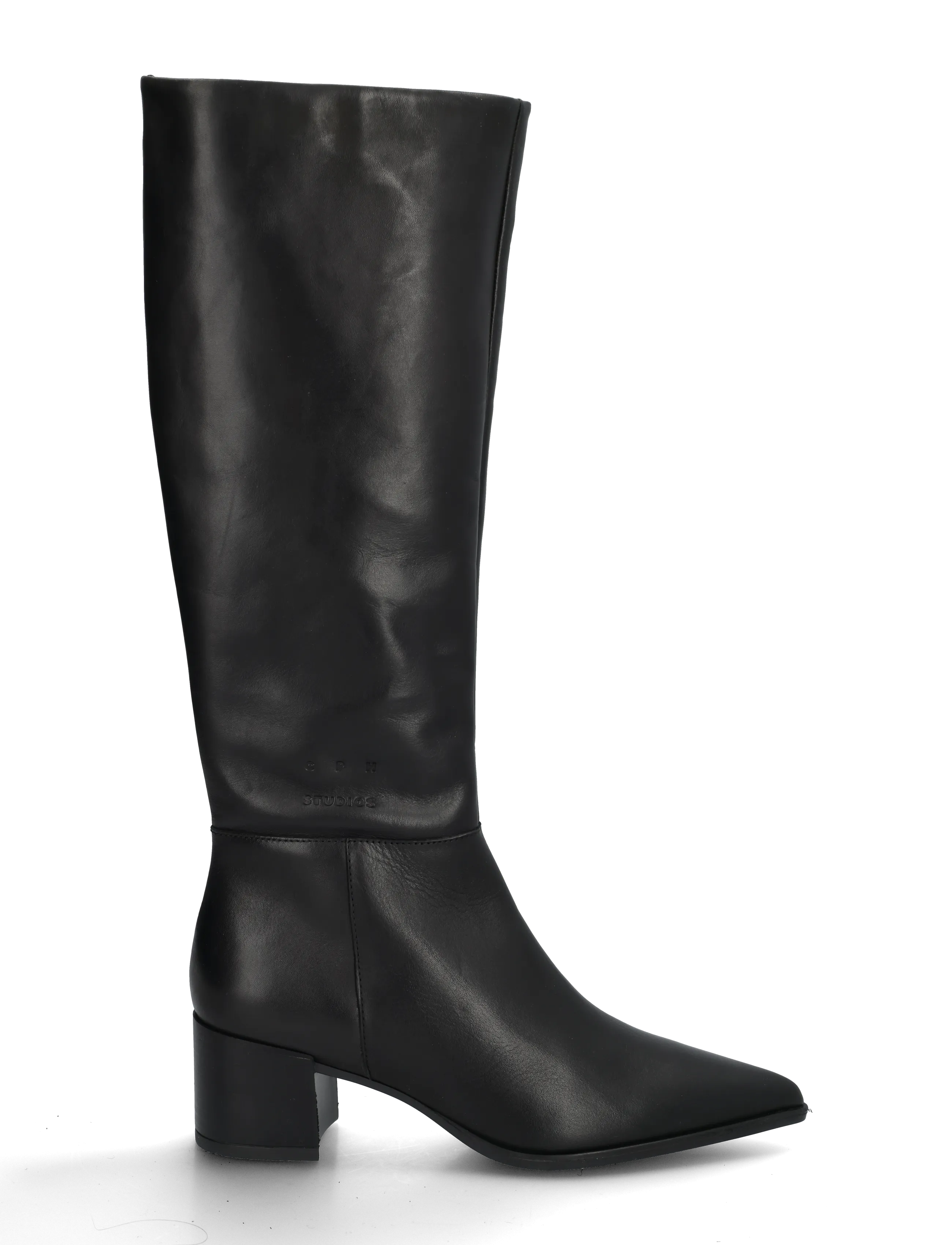 Copenhagen Studios - CPH299 suede chocolate - kniehohe stiefel - black - 2
