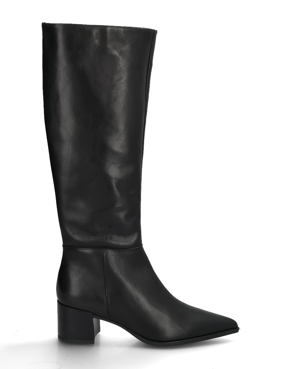 Copenhagen Studios - CPH299 suede chocolate - kniehohe stiefel - black - 2