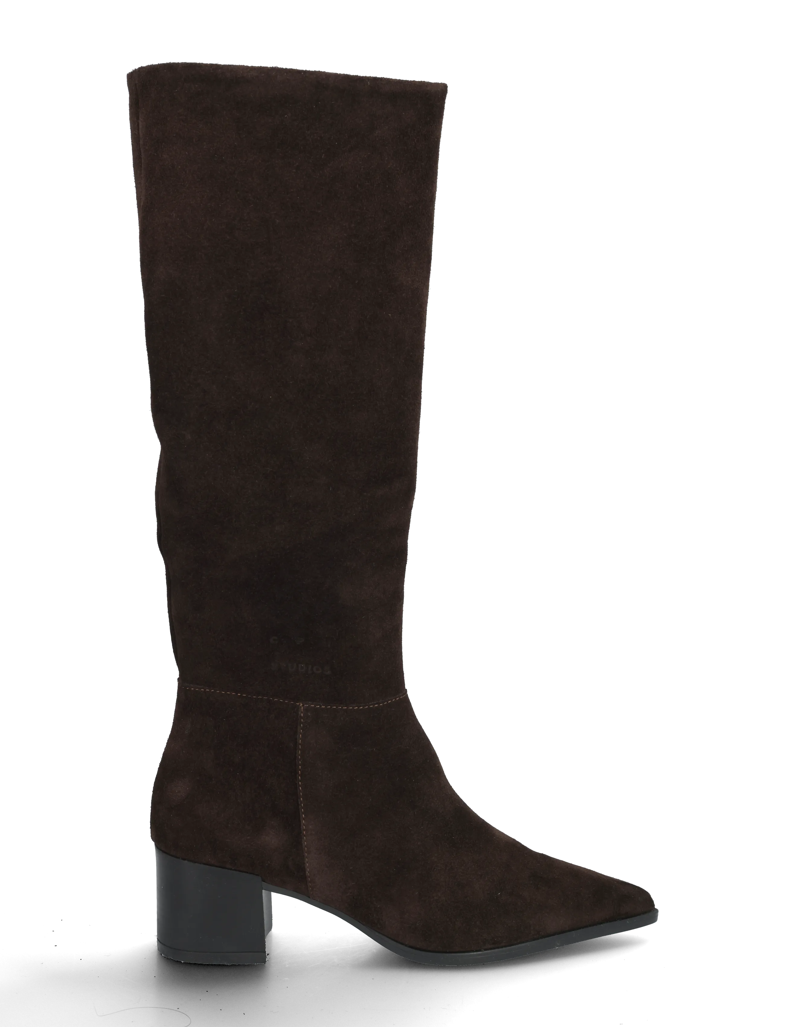 Copenhagen Studios - CPH299 suede chocolate - knee high boots - chocolate - 2