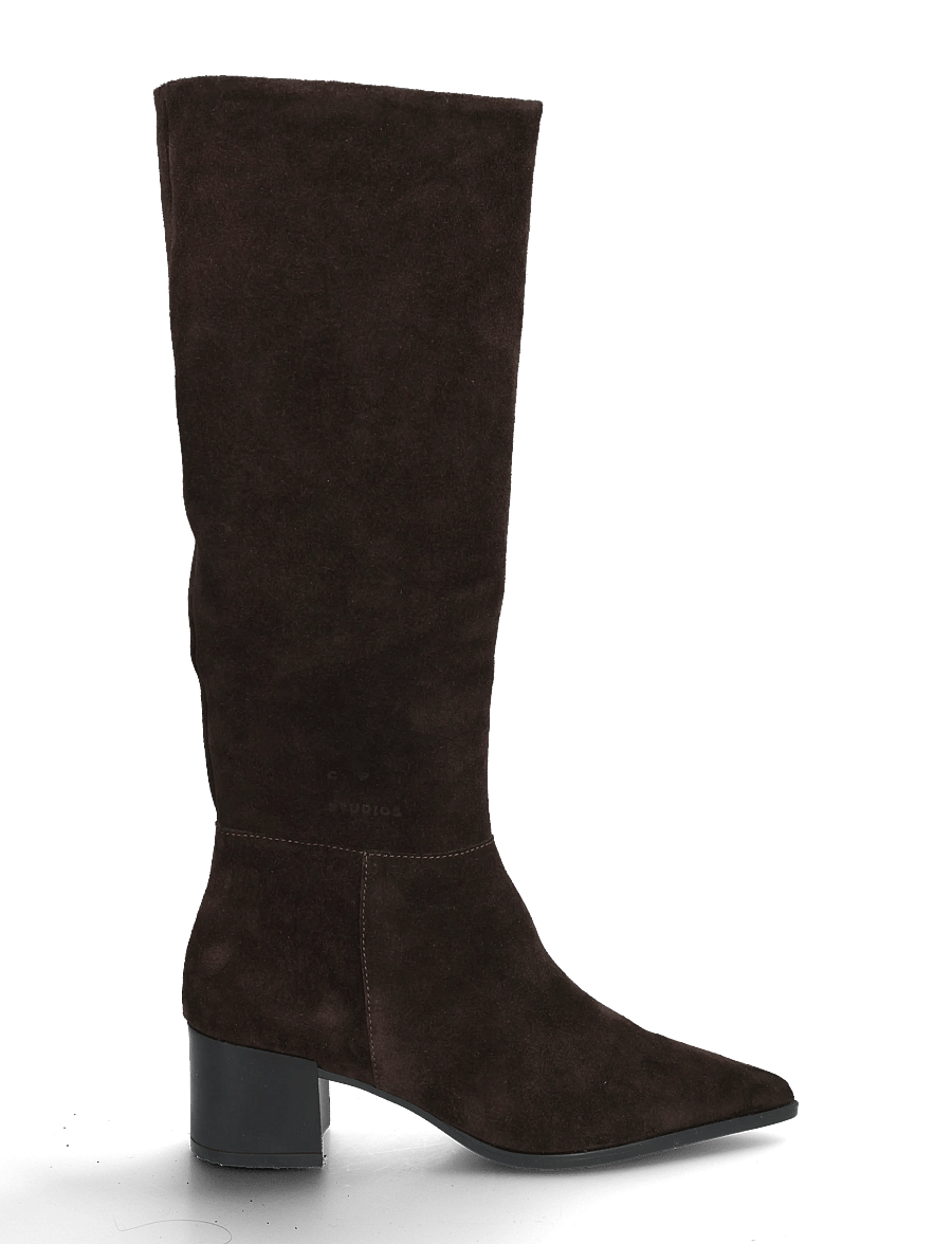 Copenhagen Studios - CPH299 suede chocolate - langskaftede støvler - chocolate - 2
