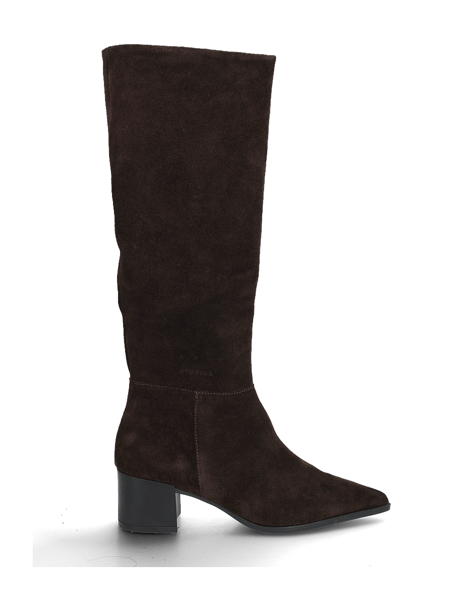 Copenhagen Studios - CPH299 suede chocolate - knee high boots - chocolate - 2