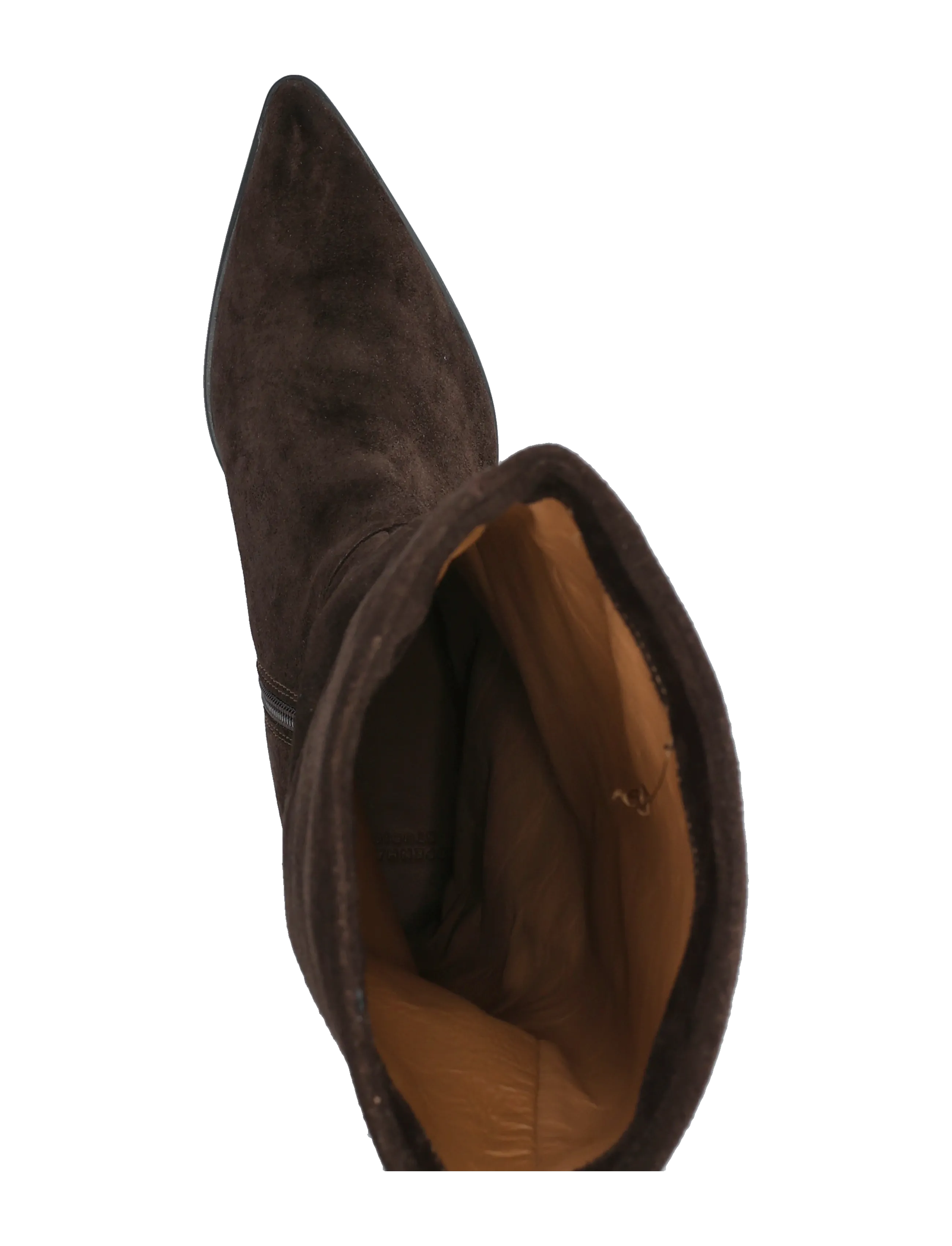 Copenhagen Studios - CPH299 suede chocolate - knee high boots - chocolate - 3