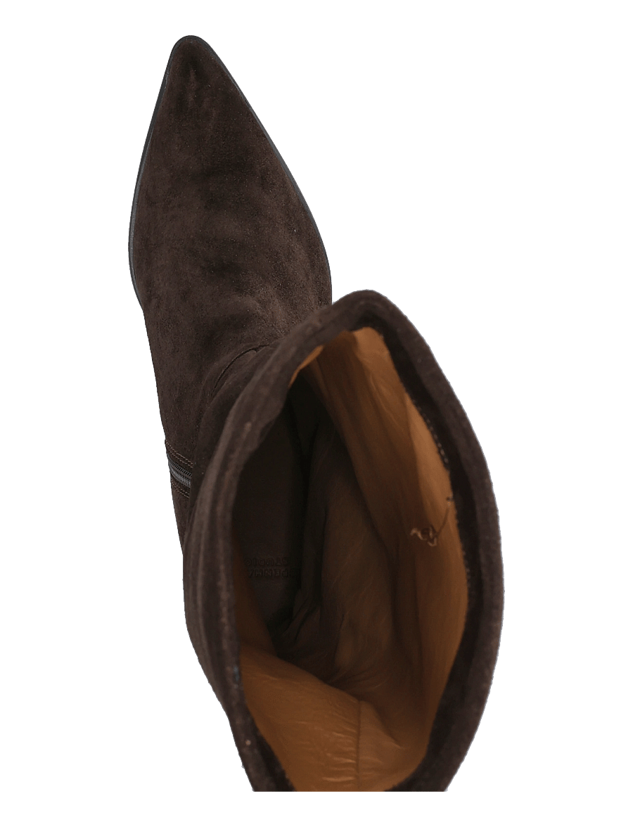 Copenhagen Studios - CPH299 suede chocolate - knee high boots - chocolate - 3