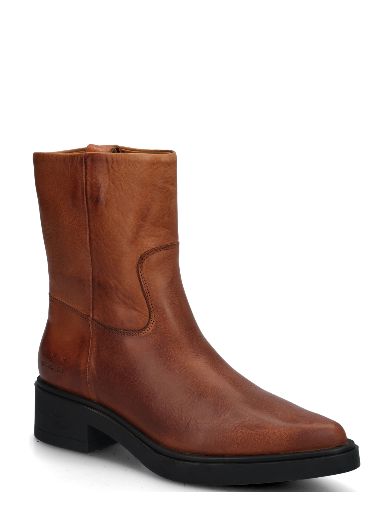 Copenhagen Studios CPH302 grainy leather cognac - Sko - COGNAC / brown