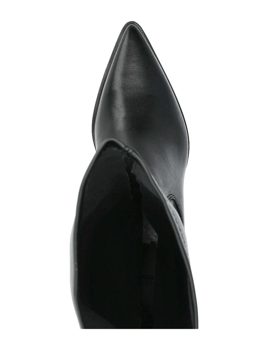 Copenhagen Studios - CPH304 leather/vegan stretch black - langskaftede støvler - black - 3