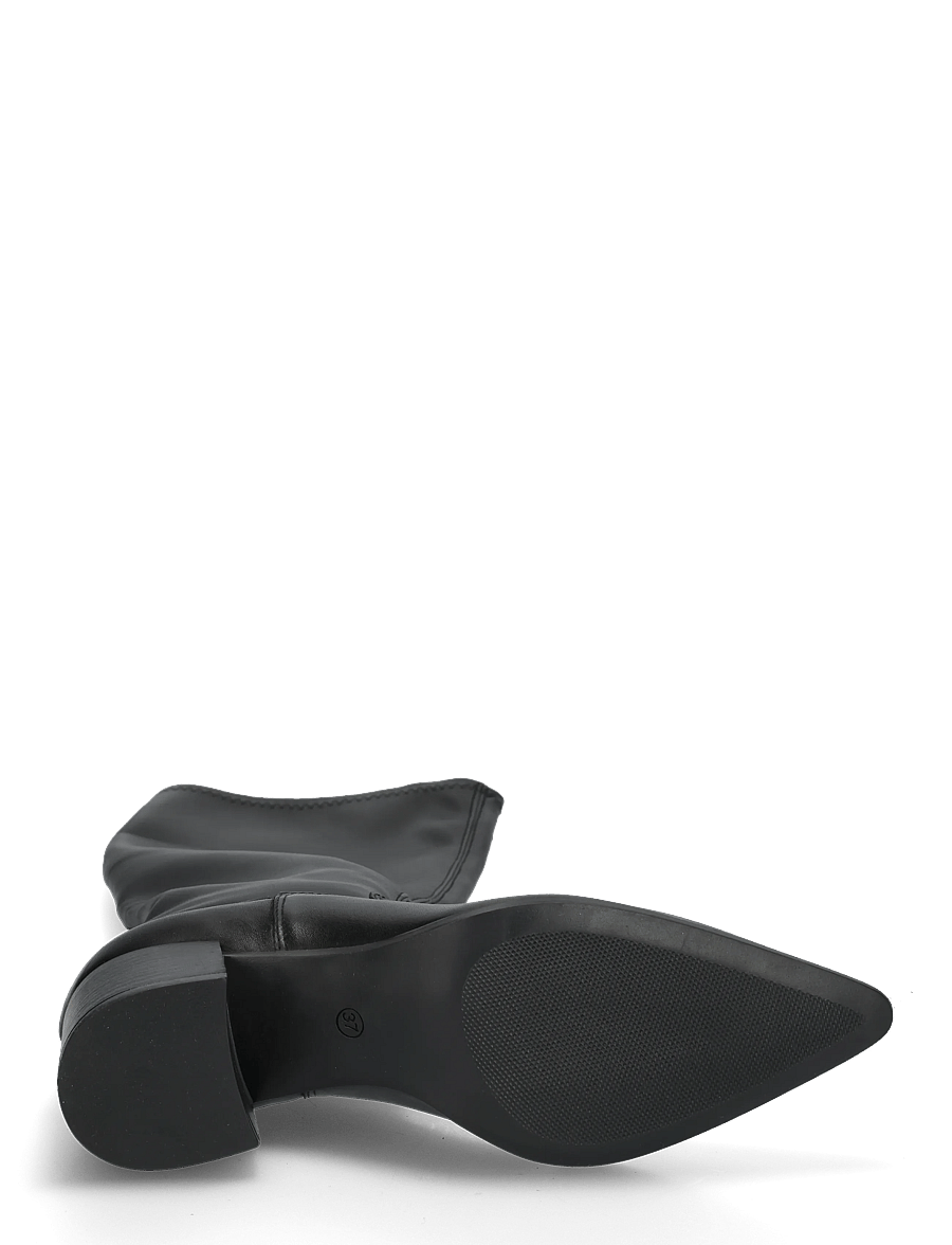 Copenhagen Studios - CPH304 leather/vegan stretch black - langskaftede støvler - black - 4