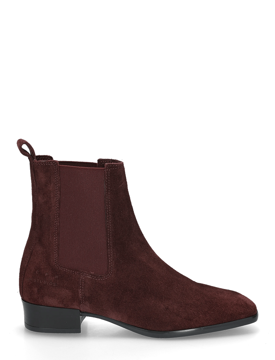 Copenhagen Studios - CPH361 suede dark berry - chelsea boots - dark berry - 2