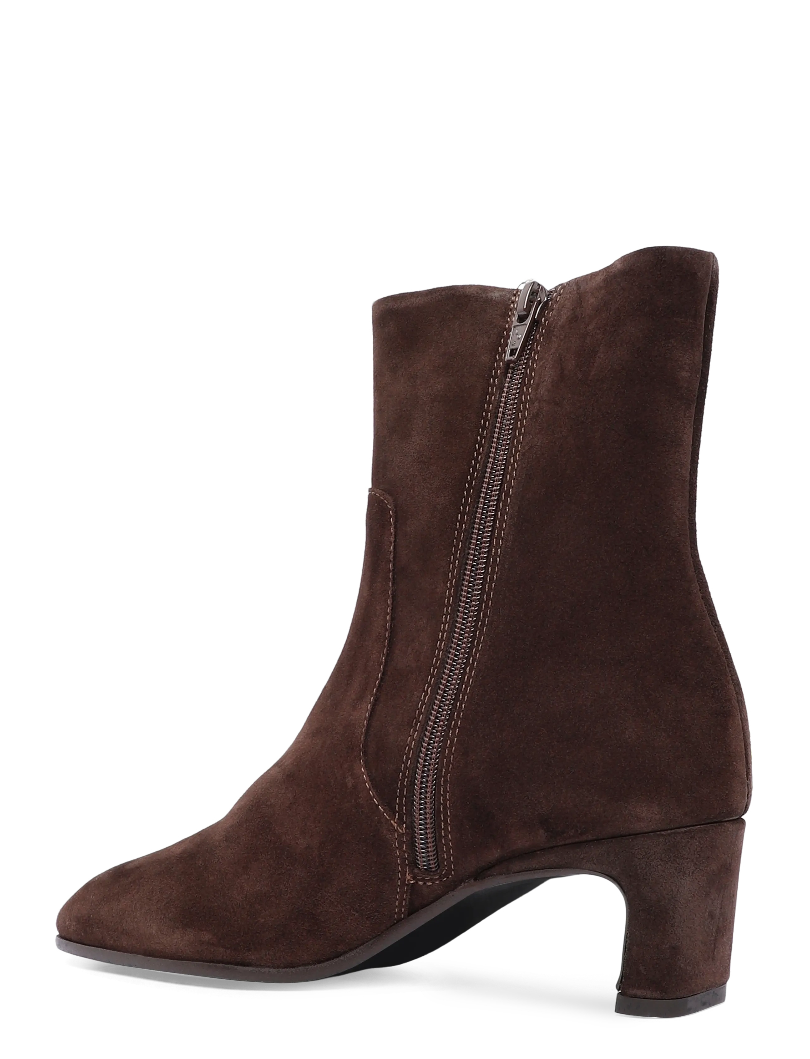 Copenhagen Studios - CPH362 suede chocolate - kontsaga poolsaapad - chocolate - 1