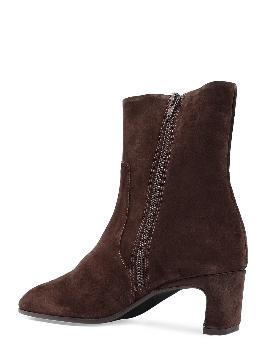 Copenhagen Studios - CPH362 suede chocolate - stiefeletten mit absatz - chocolate - 1