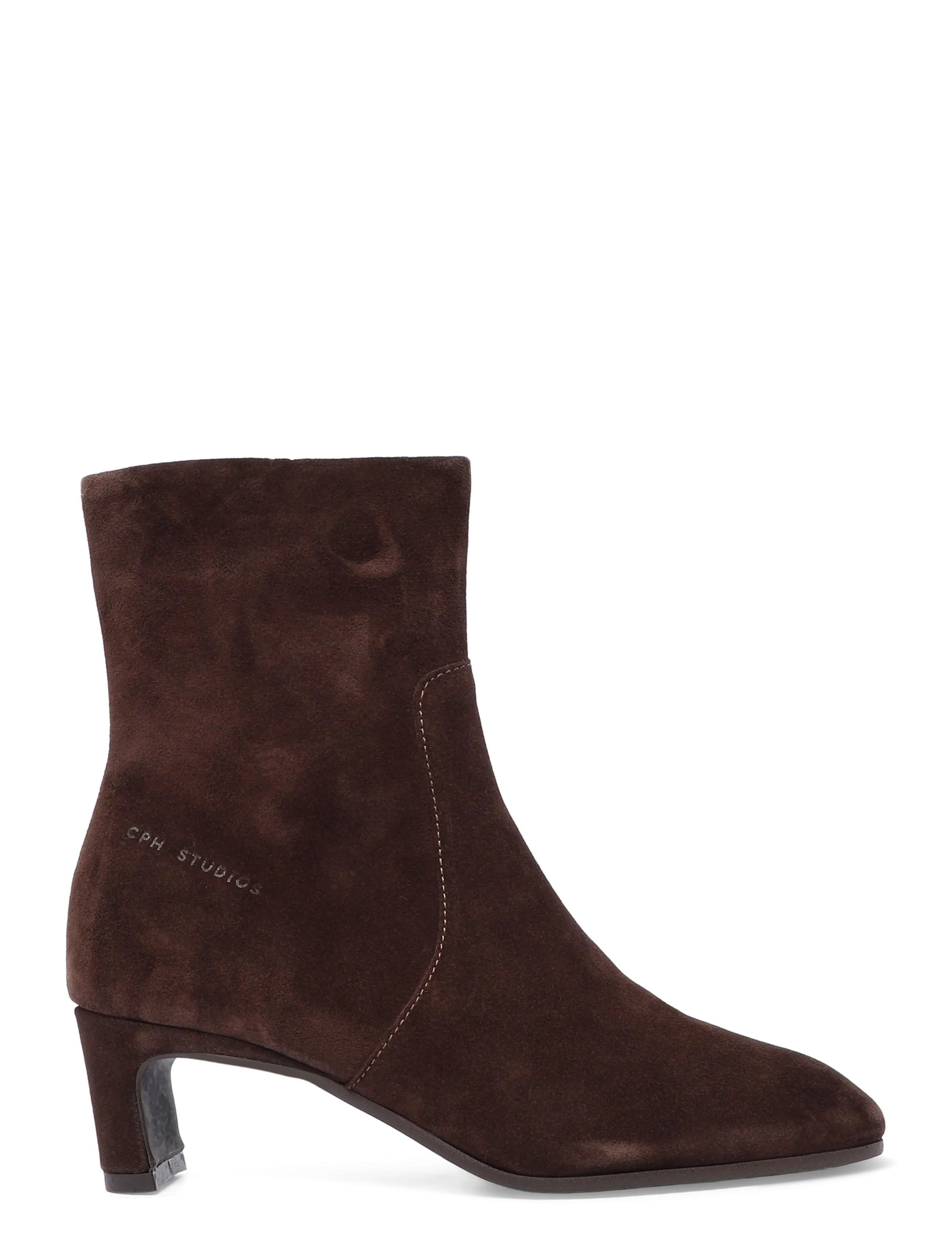 Copenhagen Studios - CPH362 suede chocolate - kontsaga poolsaapad - chocolate - 2