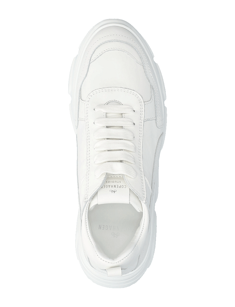 Copenhagen Studios - CPH40 leather mix black - chunky sneakers - white - 3