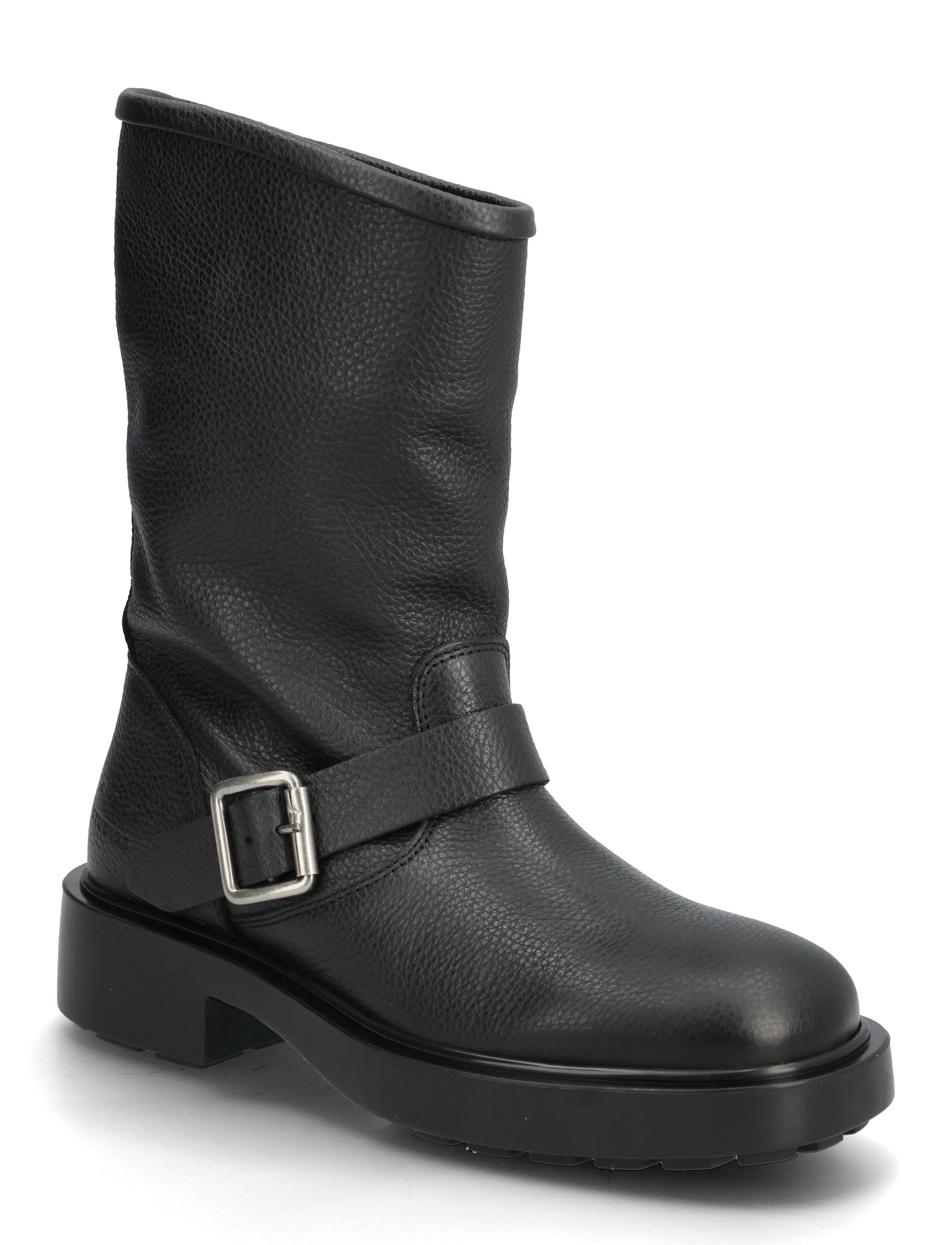 Copenhagen Studios Cph442 Leather Black, Kvinder, Biker Støvler, Sort, Str: 42