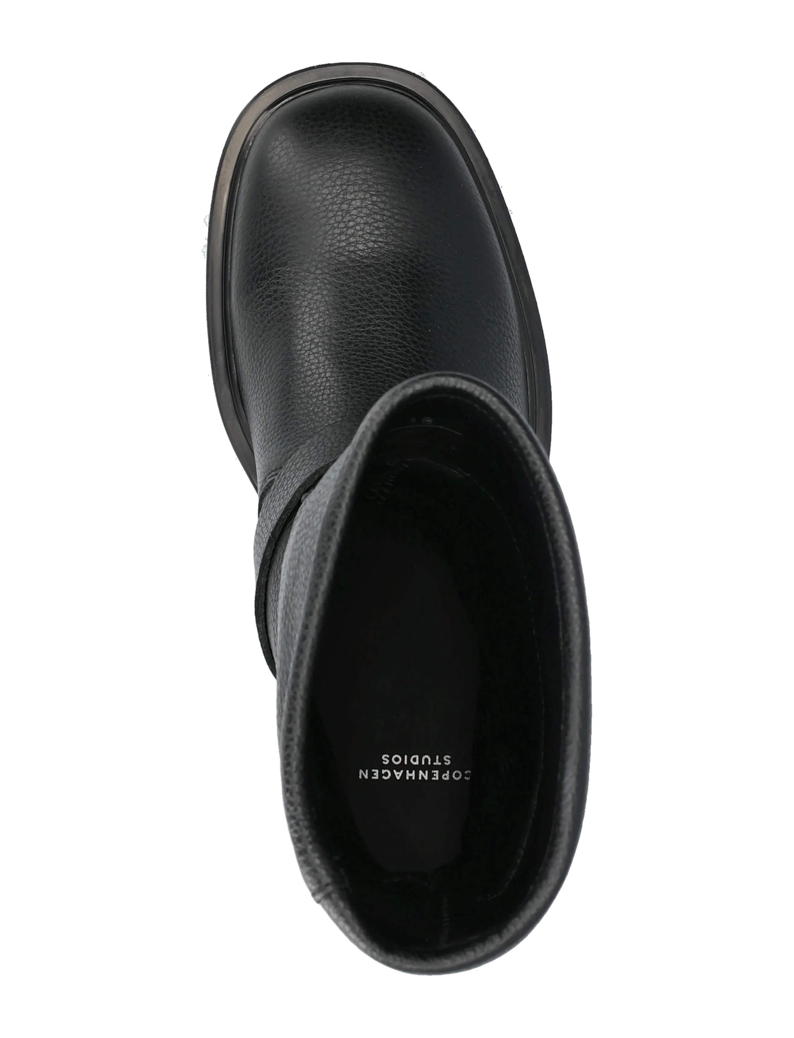 Copenhagen Studios - CPH442 leather black - madalad poolsaapad - black - 3