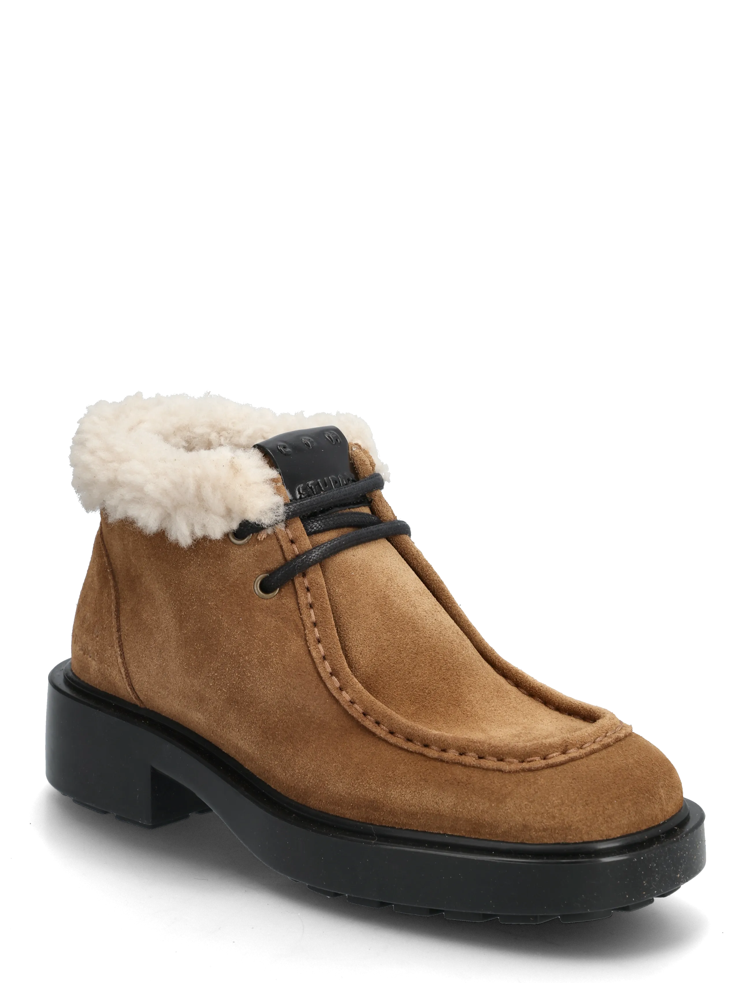 Copenhagen Studios CPH447 suede teddy new brown - Transitional Layering - NEW BROWN / brown