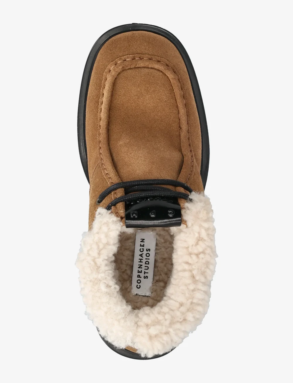 Copenhagen Studios - CPH447 suede teddy new brown - kängor - new brown - 3