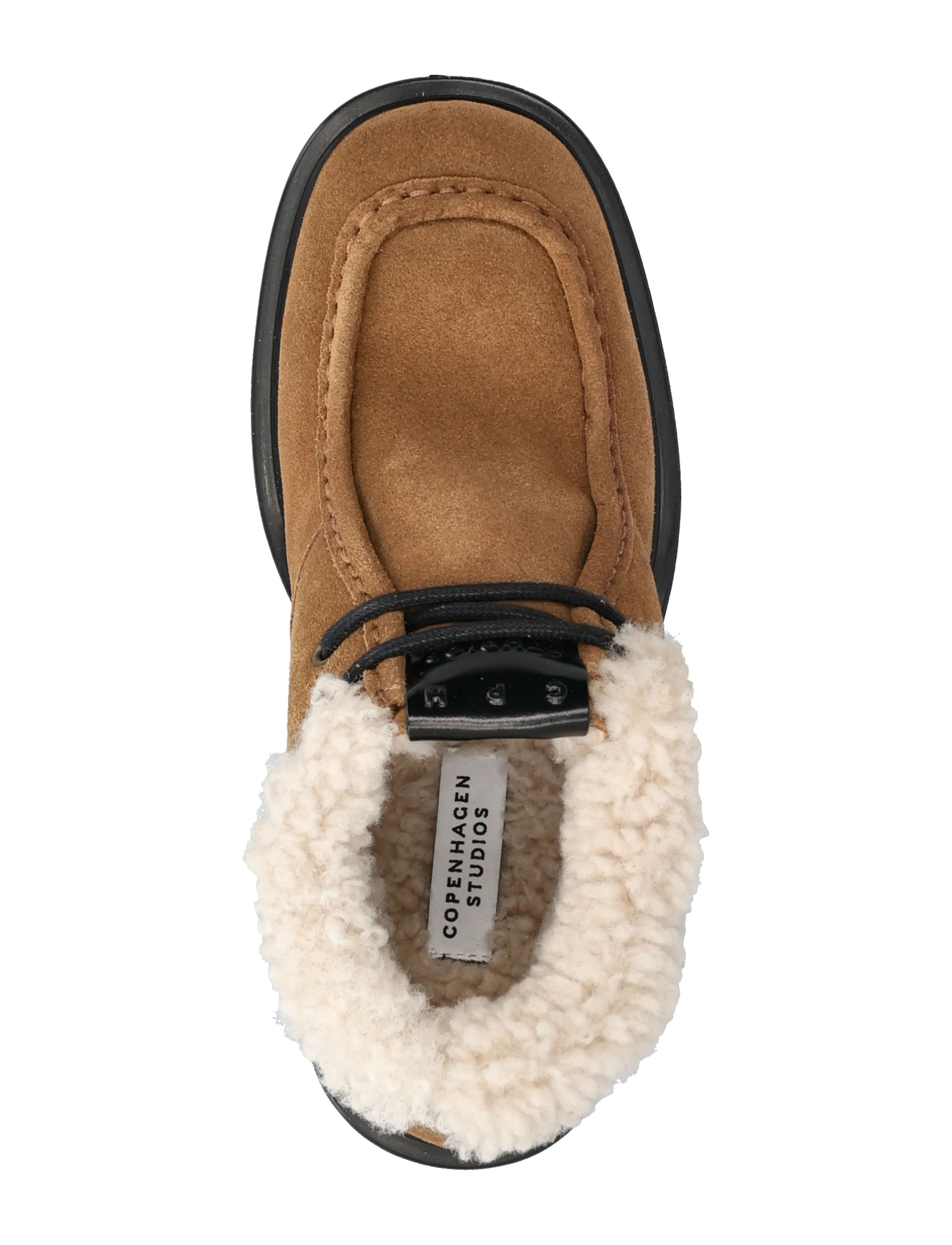 Copenhagen Studios - CPH447 suede teddy new brown - veterlaarzen - new brown - 3