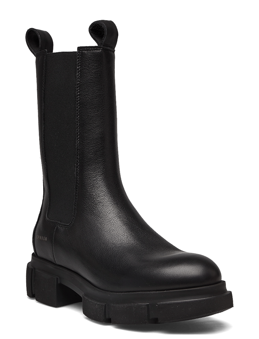 Copenhagen Studios - CPH500 leather teddy black - teddy-saapad - black - 0
