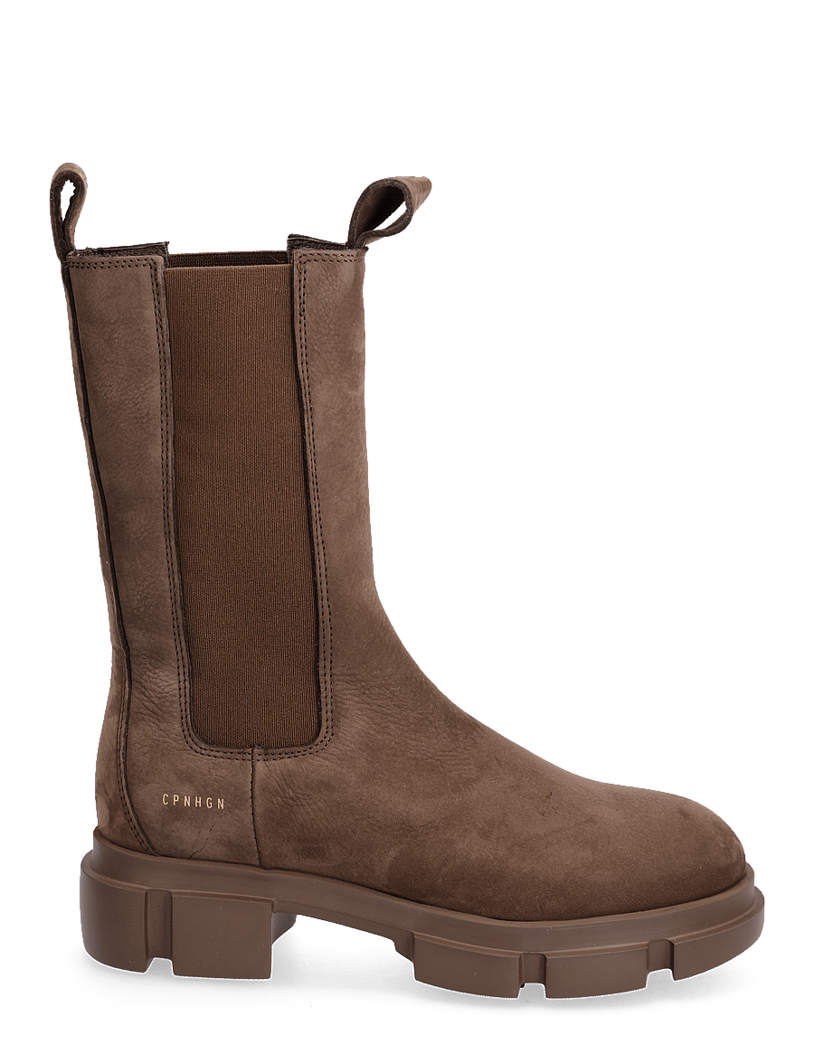 Copenhagen Studios - CPH500 nabuc chocolate - teddy-stiefel - chocolate - 1