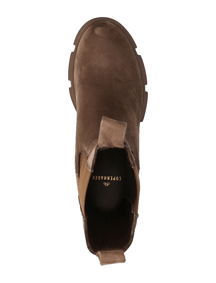 Copenhagen Studios - CPH500 nabuc chocolate - teddy-stiefel - chocolate - 3