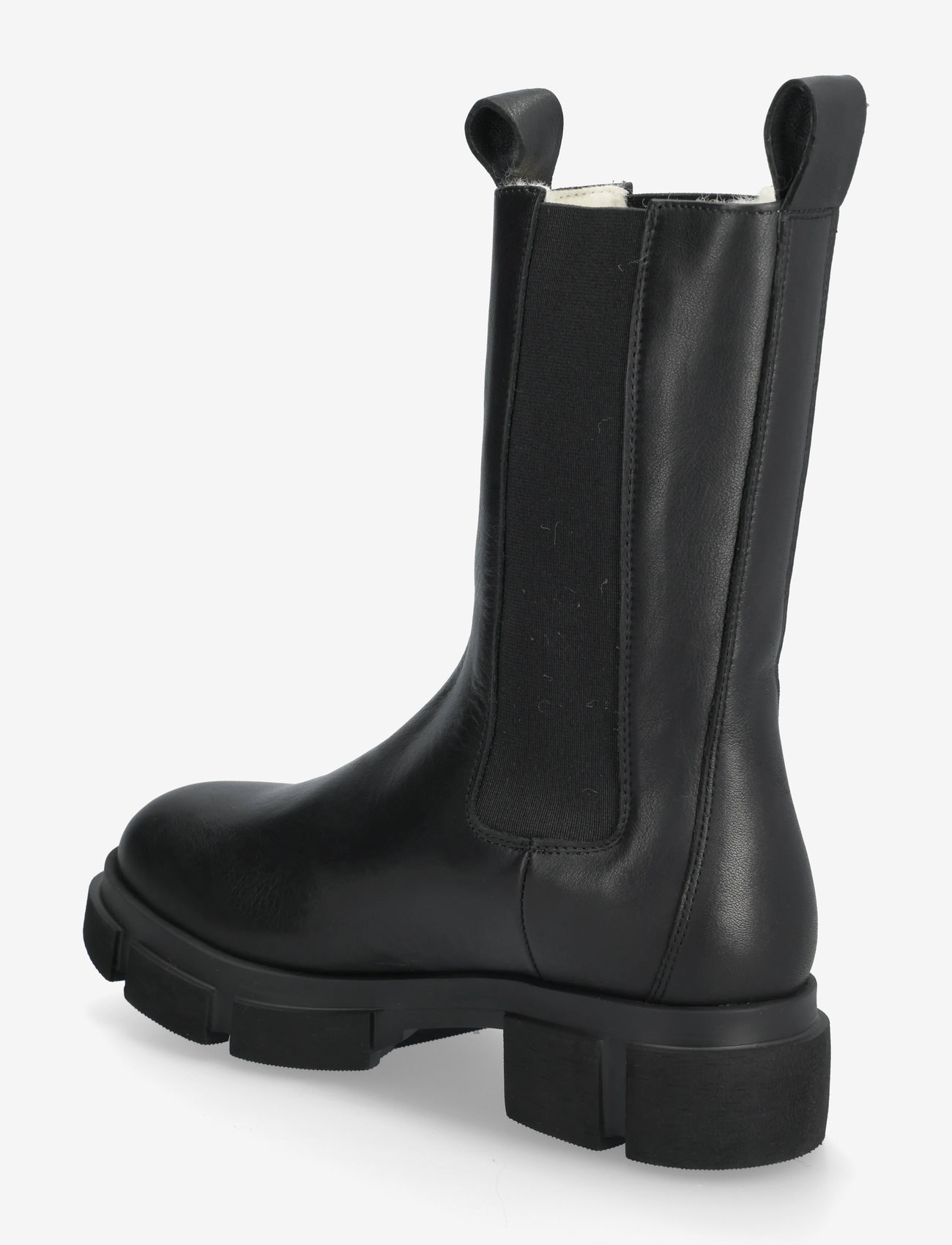 Copenhagen Studios - CPH500 leather - chelsea boots - teddy black - 2