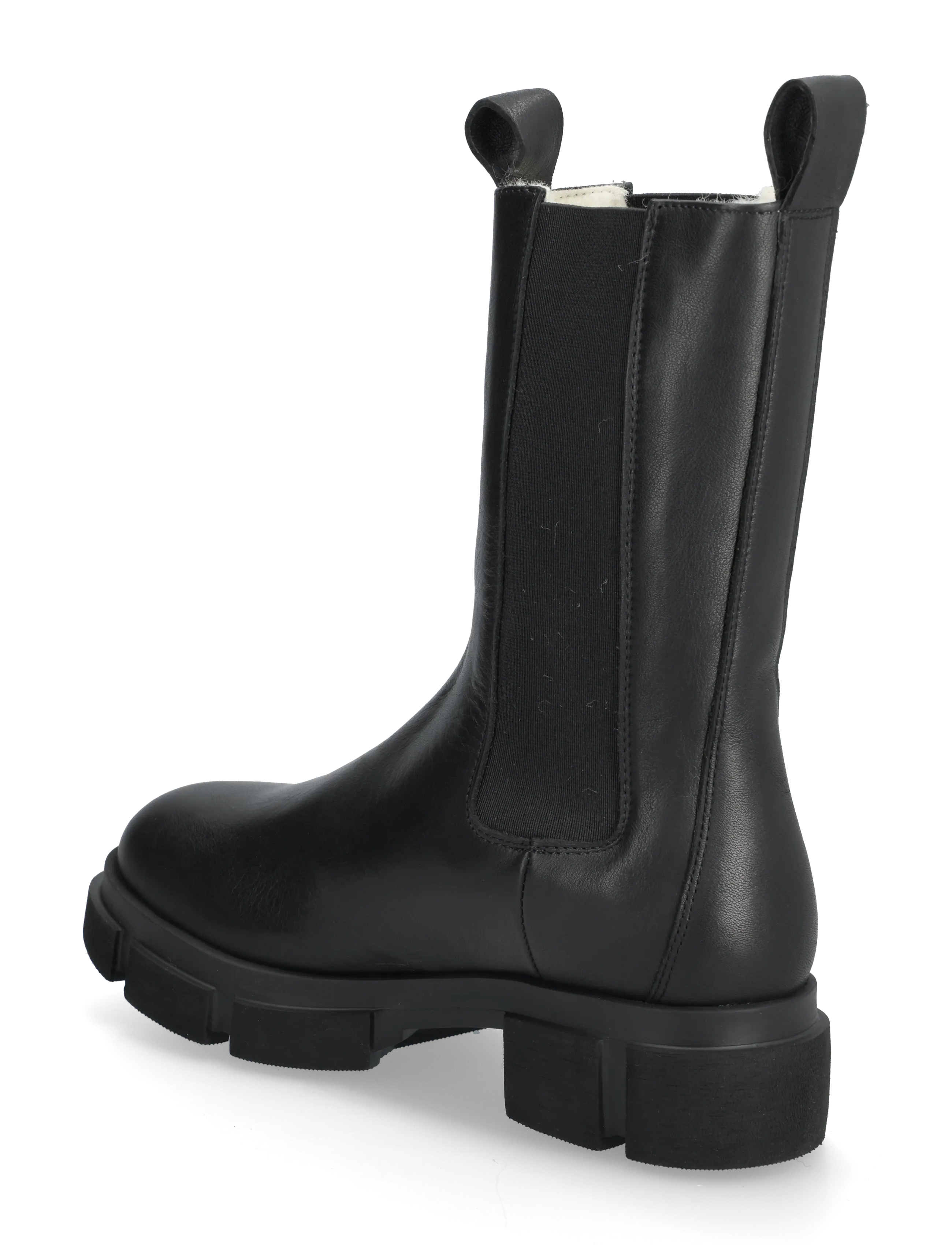 Copenhagen Studios - CPH500 nabuc chocolate - teddy-stiefel - teddy black - 2