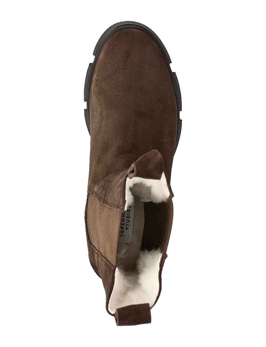 Copenhagen Studios - CPH500 leather teddy black - teddy-saapad - teddy chocolate - 3