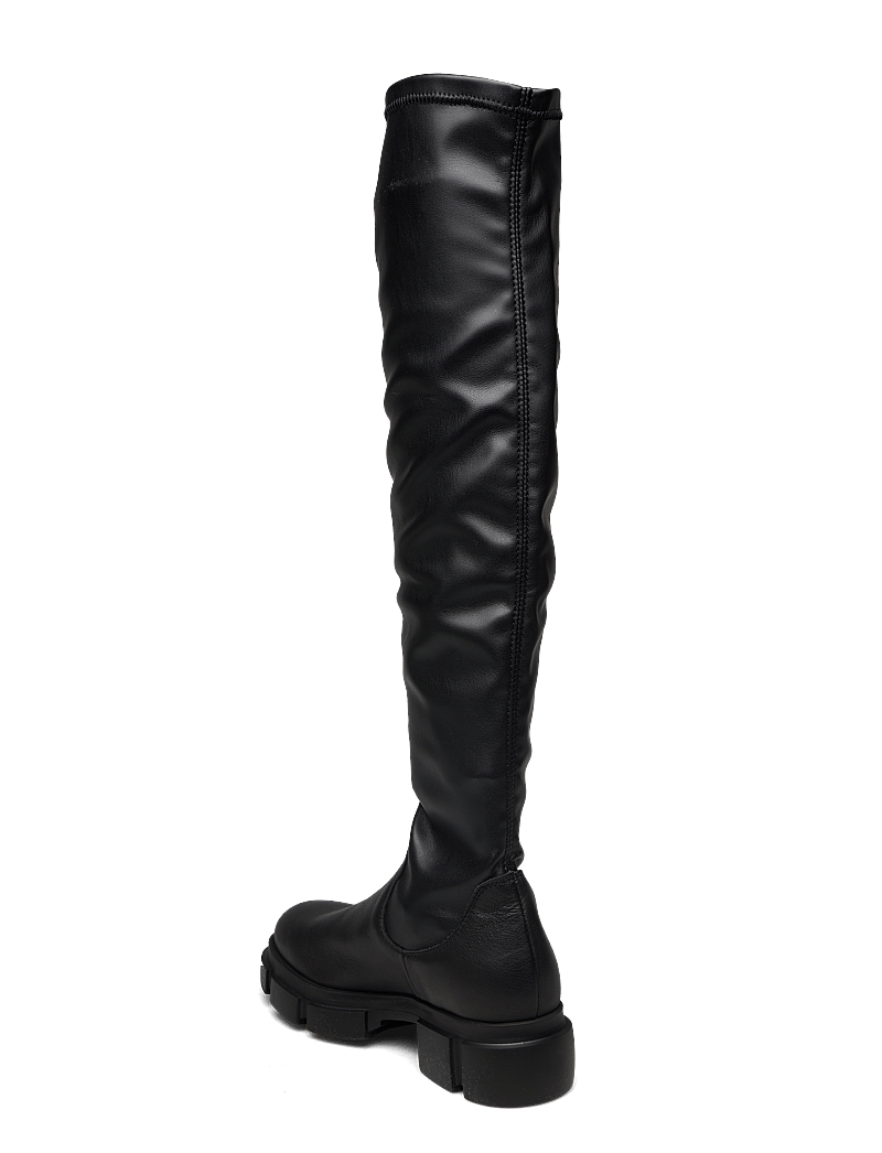 Copenhagen Studios - CPH544 vitello/vegan stretch black - kniehohe stiefel - black - 2