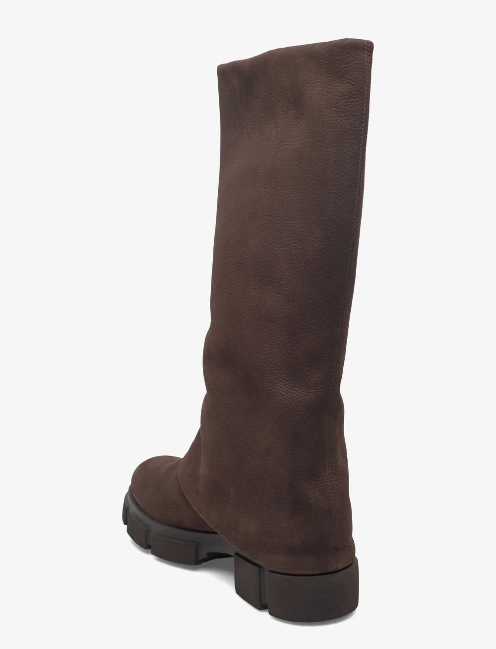 Copenhagen Studios - CPH554 nabuc chocolate - knähöga stövlar - chocolate - 2