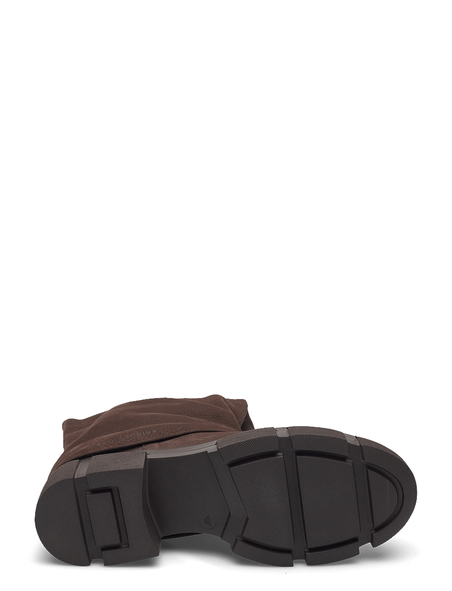 Copenhagen Studios - CPH554 nabuc chocolate - knee high boots - chocolate - 4