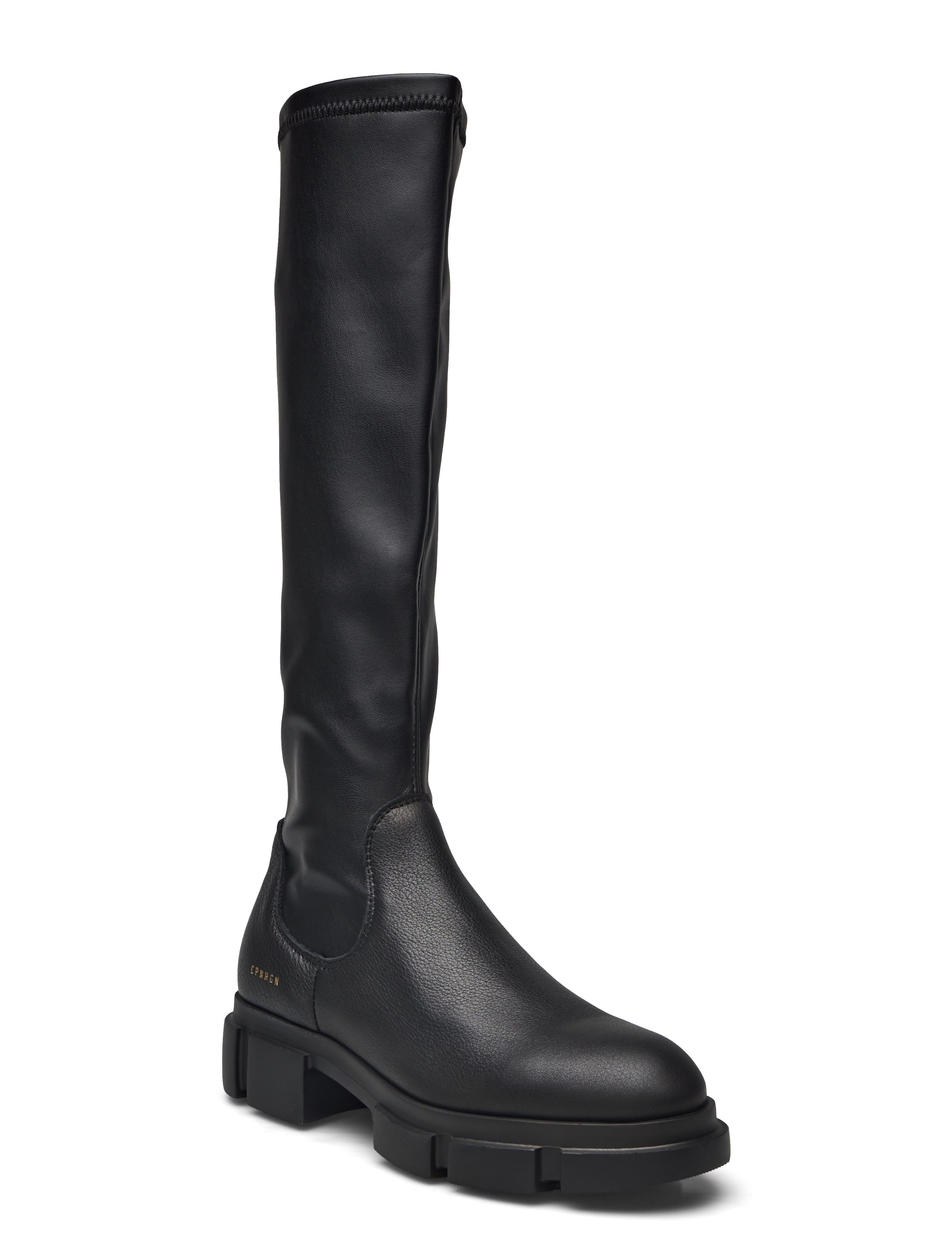 COPENHAGEN STUDIOS Cph556 Vitello/Vegan Stretch Schwarz Schwarz - 40 - Damen