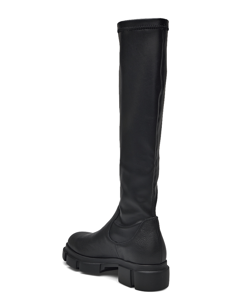 Copenhagen Studios - CPH556 vitello/vegan stretch black - kniehohe stiefel - vitello black - 2