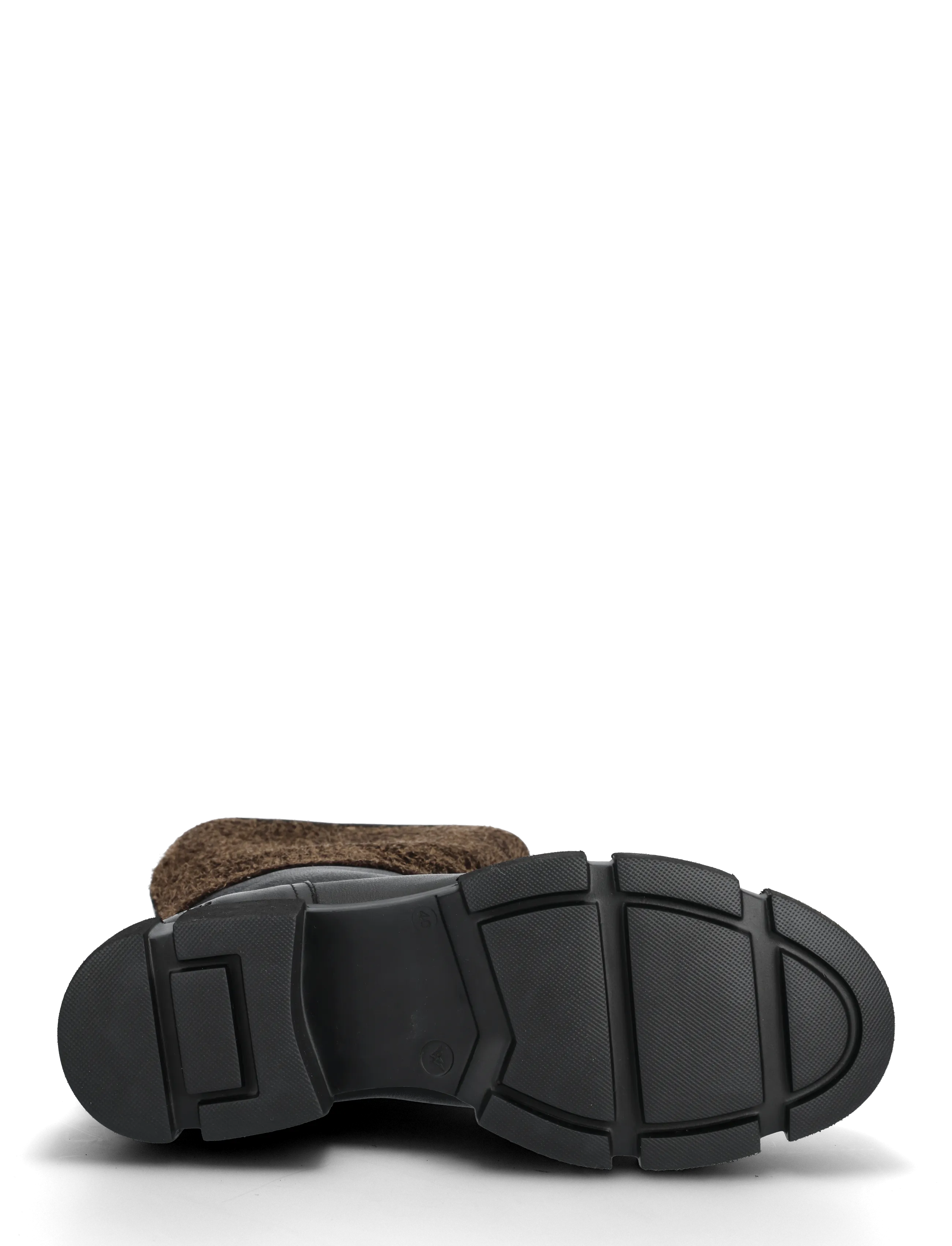 Copenhagen Studios - CPH563 leather mix teddy black/brown - vintersko - black/brown - 4