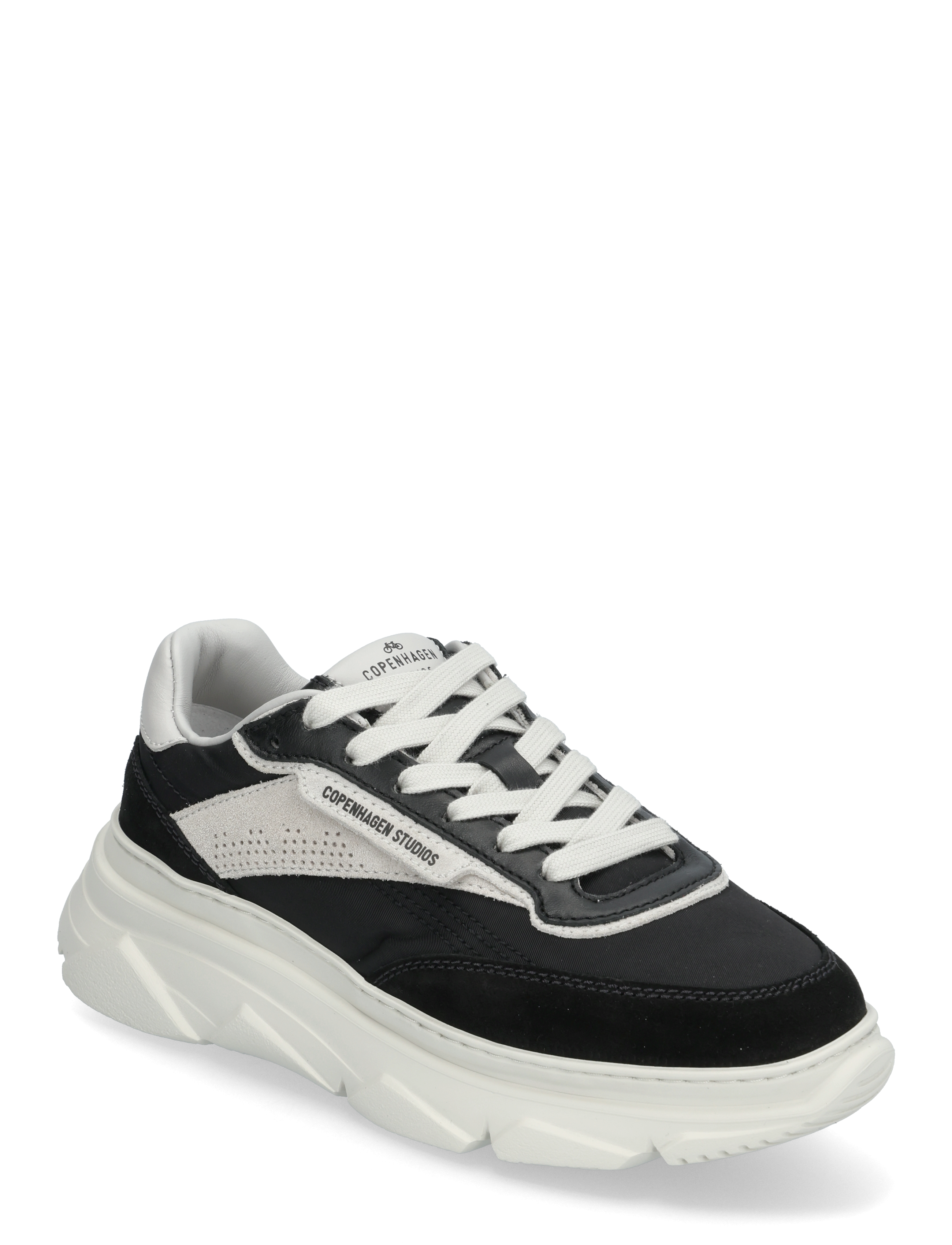 Copenhagen Studios CPH56 leather mix leo/white - Transitional Layering - BLACK / black