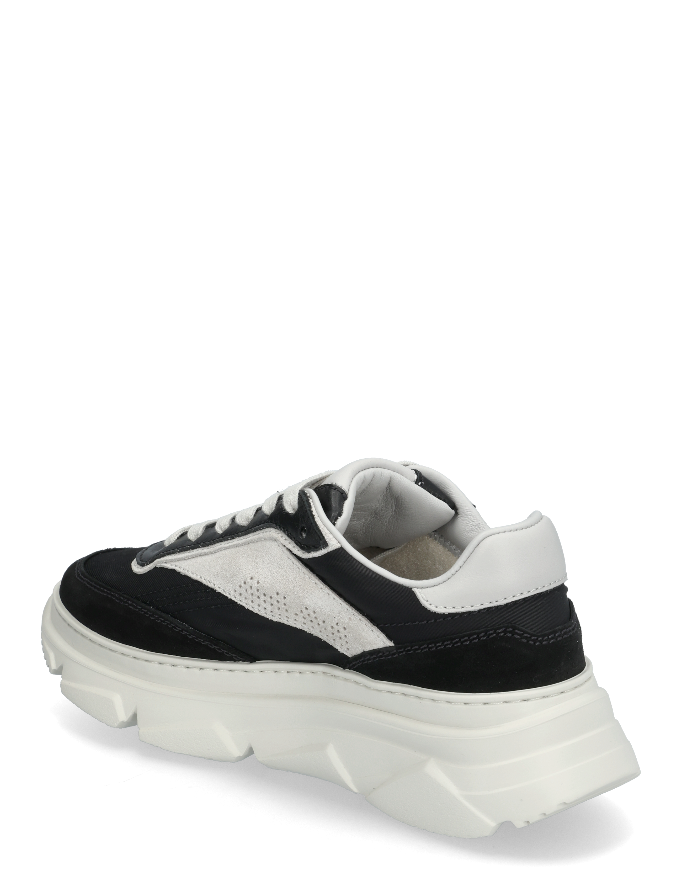 Copenhagen Studios - CPH56 leather mix leo/white - chunky sneakers - black - 2