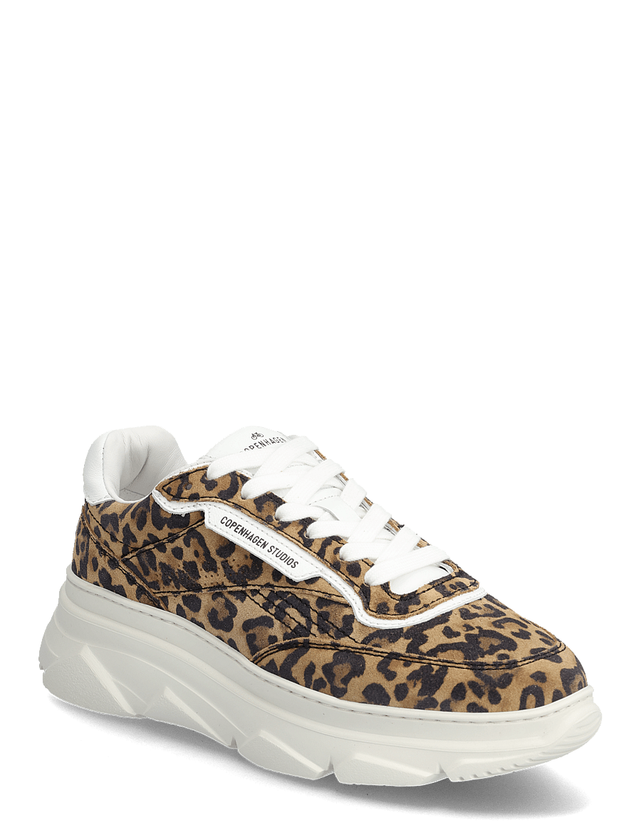 Copenhagen Studios - CPH56 leather mix leo/white - chunky sneaker - leo/white - 0