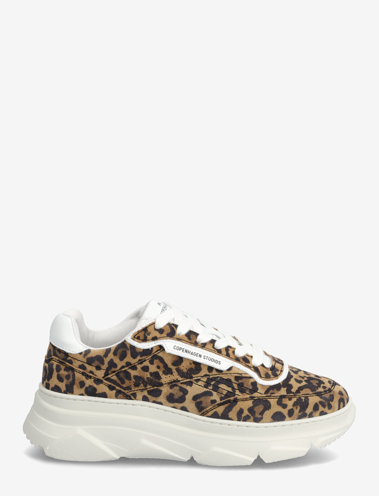 Copenhagen Studios - CPH56 leather mix leo/white - chunky sneakers - leo/white - 1