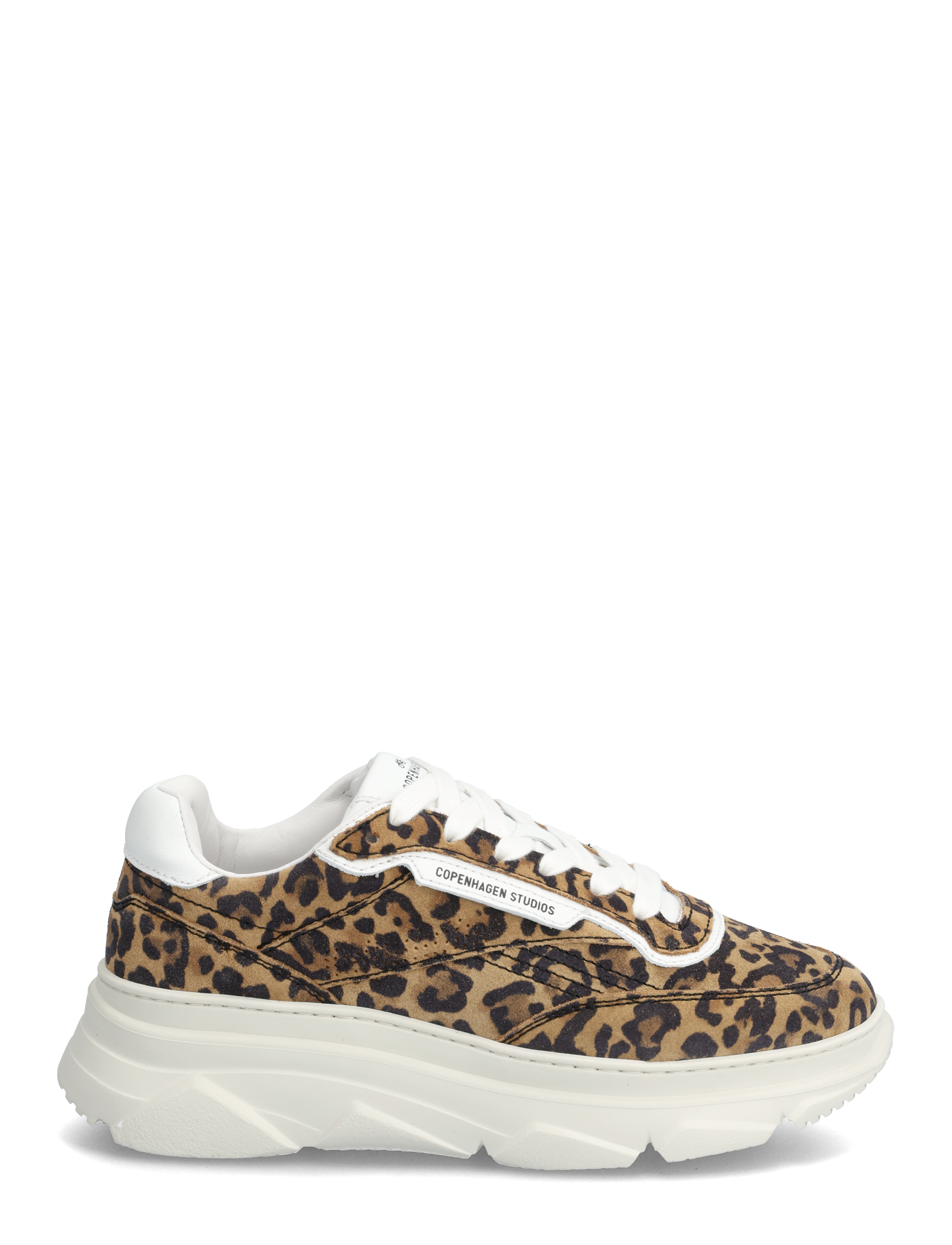 Copenhagen Studios - CPH56 leather mix leo/white - chunky sneakers - leo/white - 1