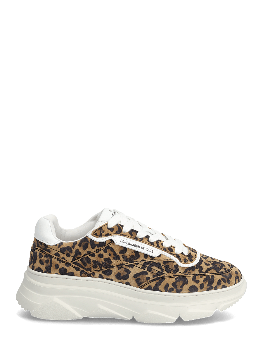 Copenhagen Studios - CPH56 leather mix leo/white - chunky sneaker - leo/white - 1