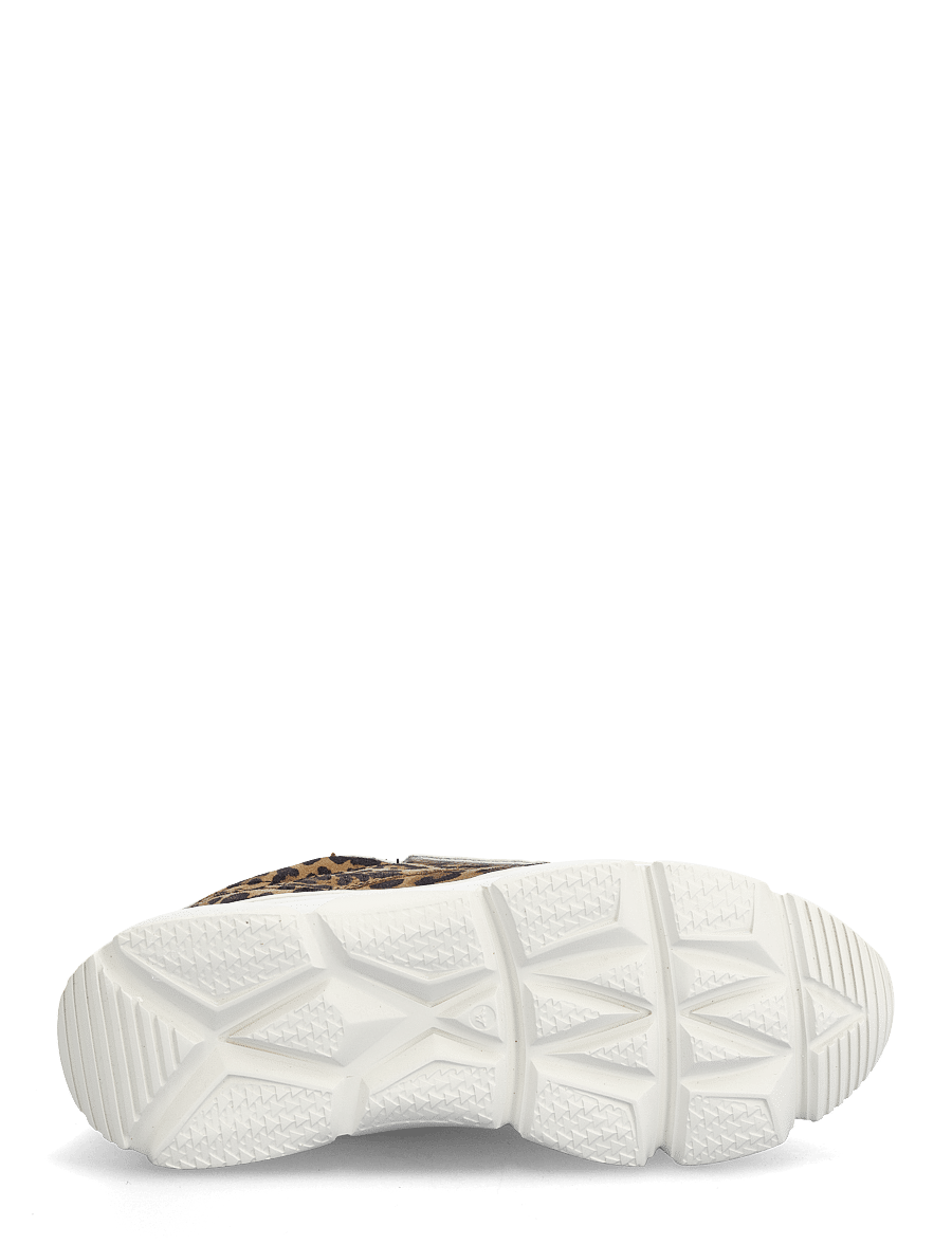 Copenhagen Studios - CPH56 leather mix leo/white - chunky sneaker - leo/white - 4