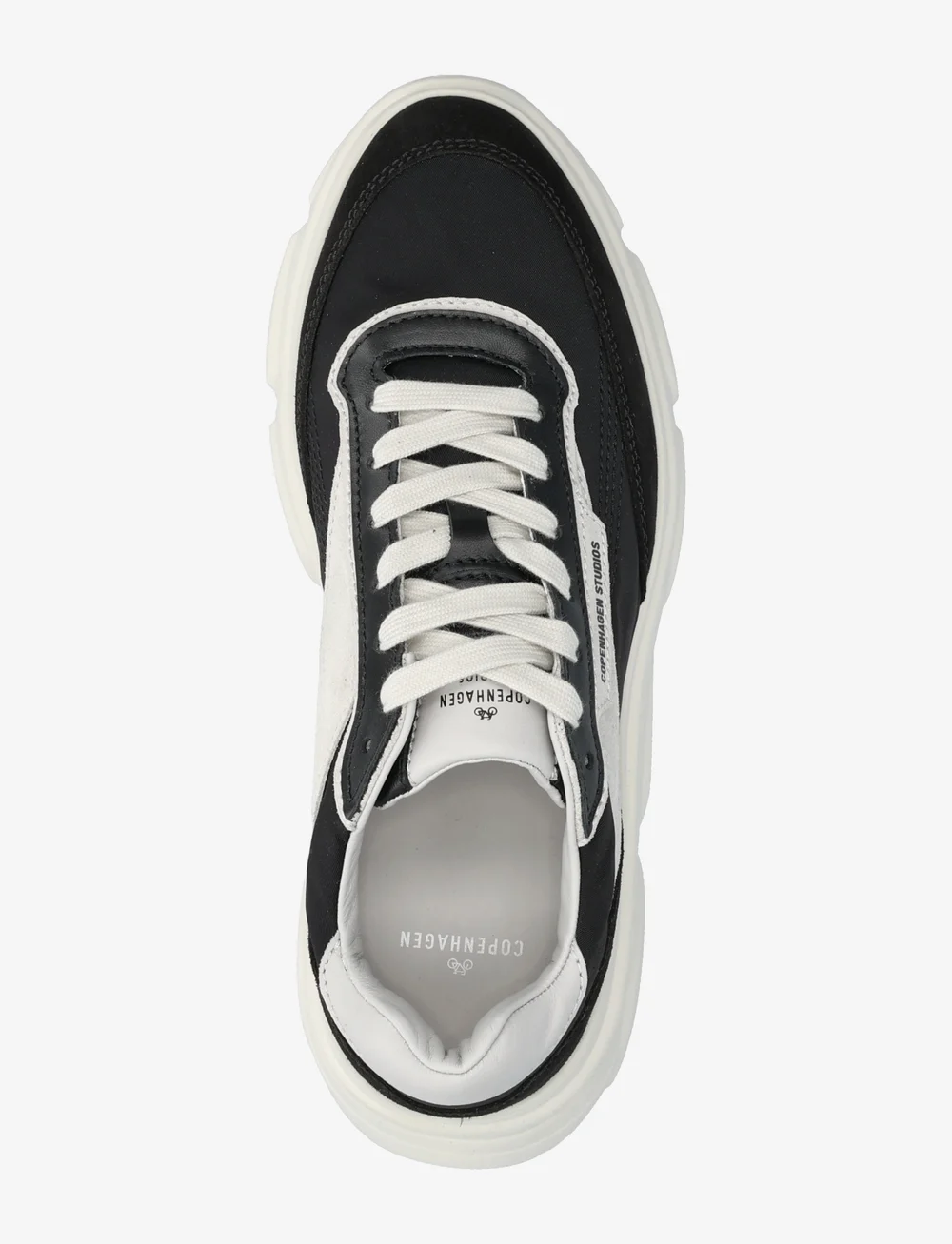 Copenhagen Studios - CPH56M material mix black - madala säärega tossud - black - 3