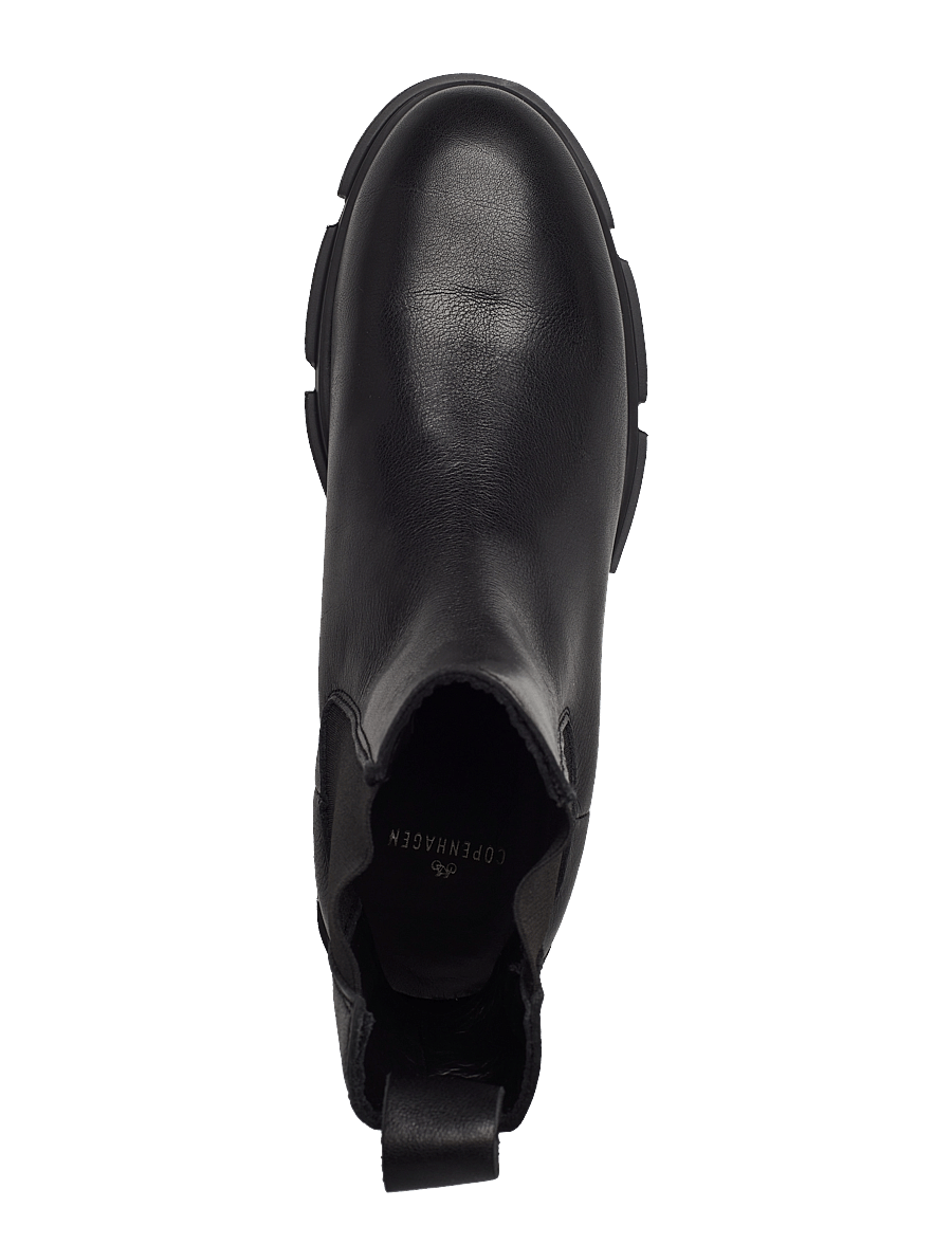 Copenhagen Studios - CPH570 vitello teddy black - flache stiefeletten - black - 3