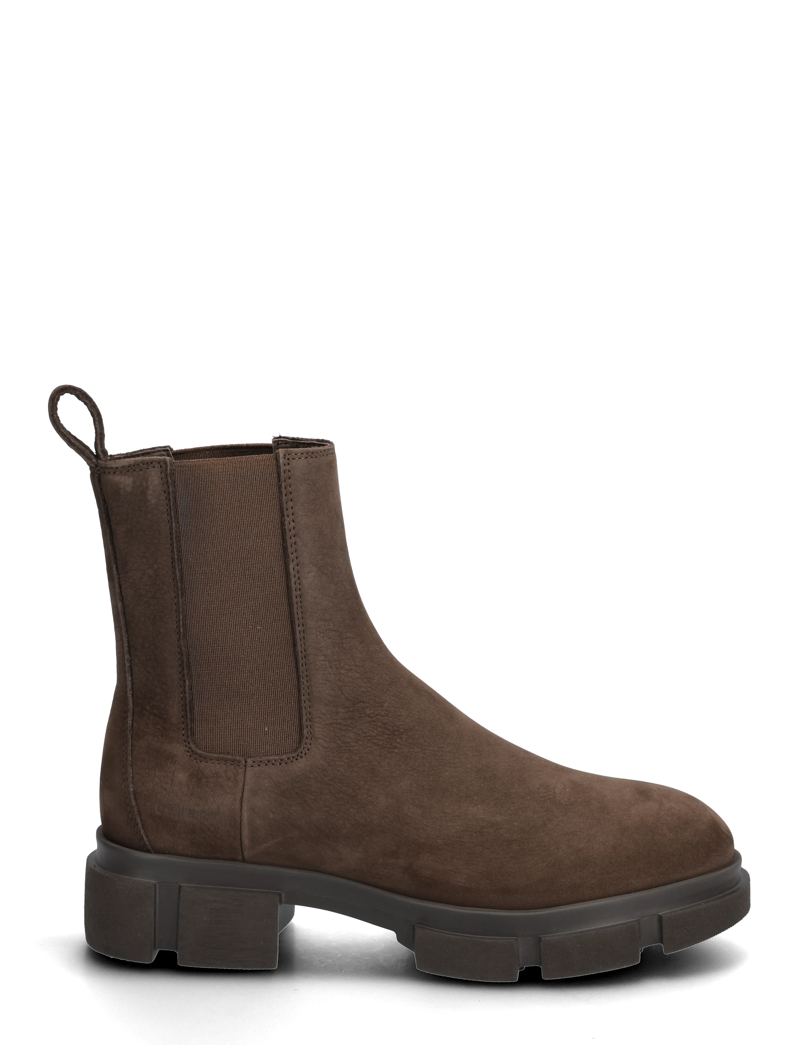 Copenhagen Studios - CPH570 nabuc chocolate - flache stiefeletten - nabuc chocolate - 1