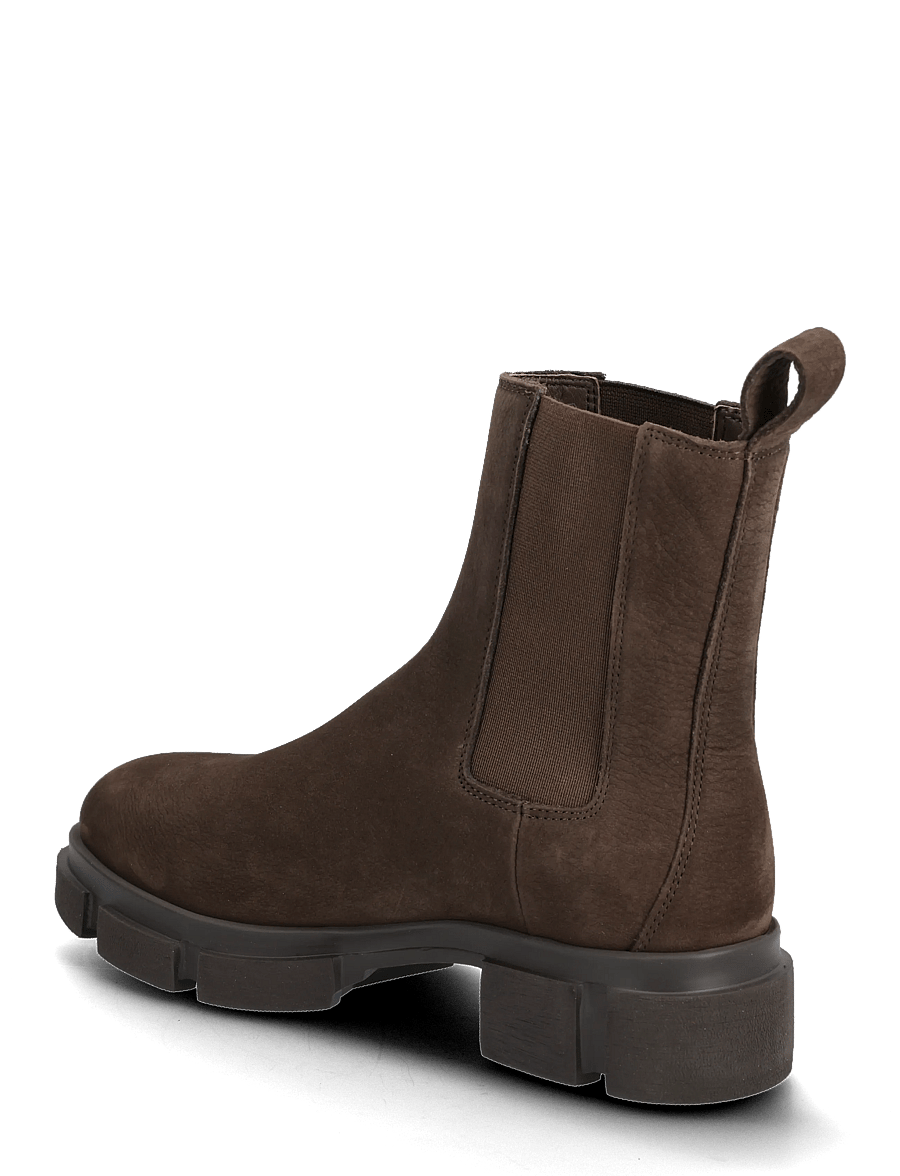 Copenhagen Studios - CPH570 nabuc chocolate - flat ankle boots - nabuc chocolate - 2
