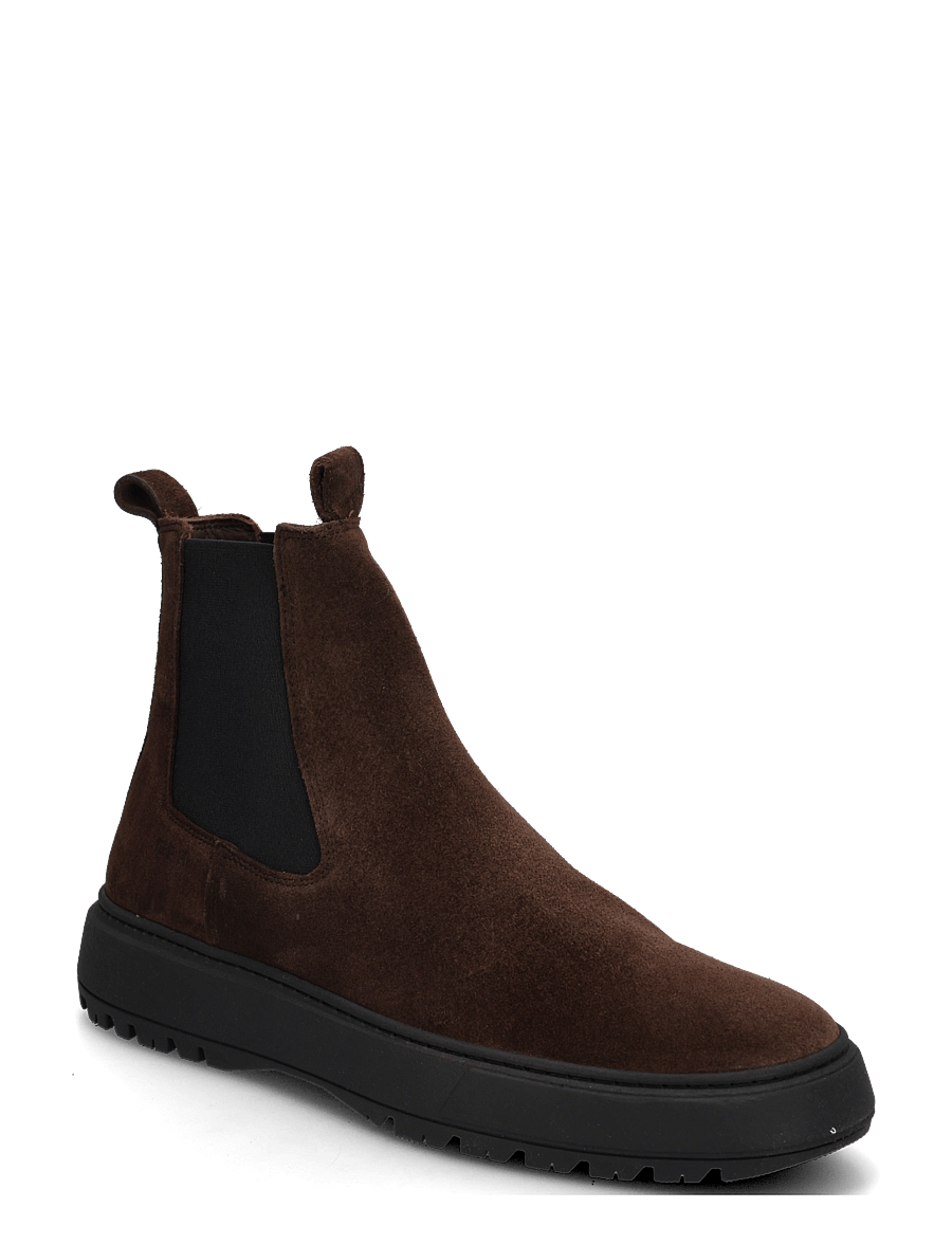 Copenhagen Studios - CPH603M suede chocolate - chelsea boots - chocolate - 0