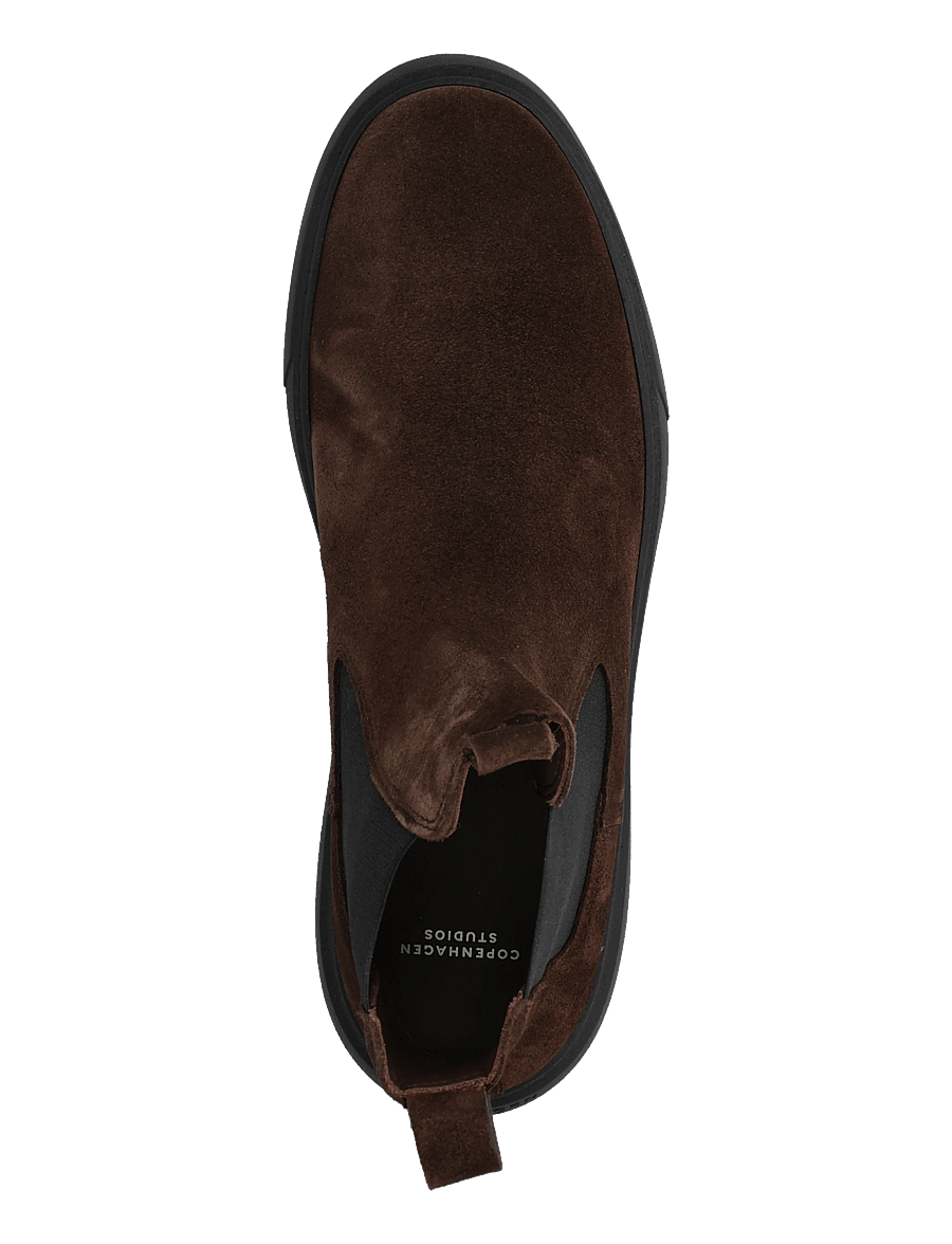 Copenhagen Studios - CPH603M suede chocolate - chelsea boots - chocolate - 3