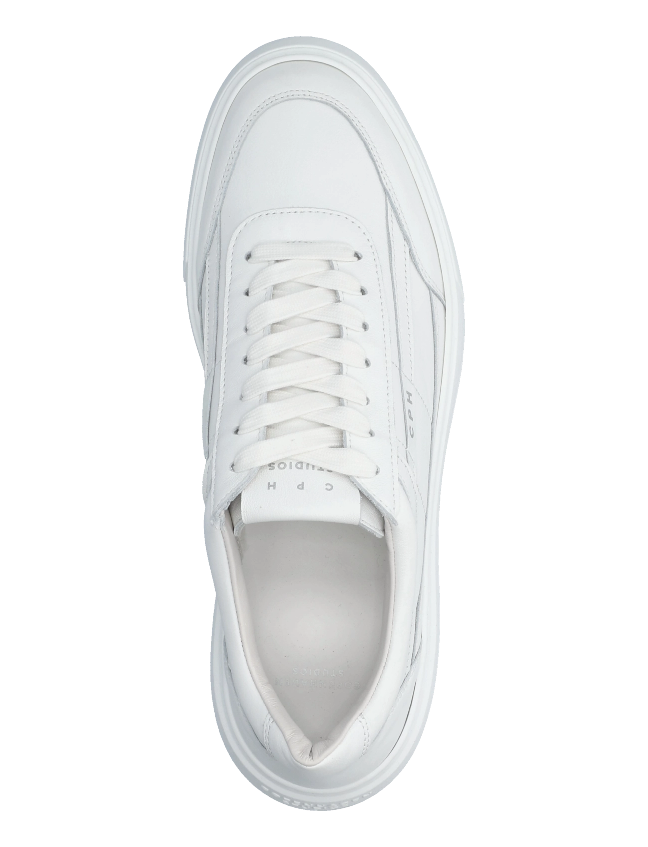 Copenhagen Studios - CPH615M leather white - lave sneakers - white - 3