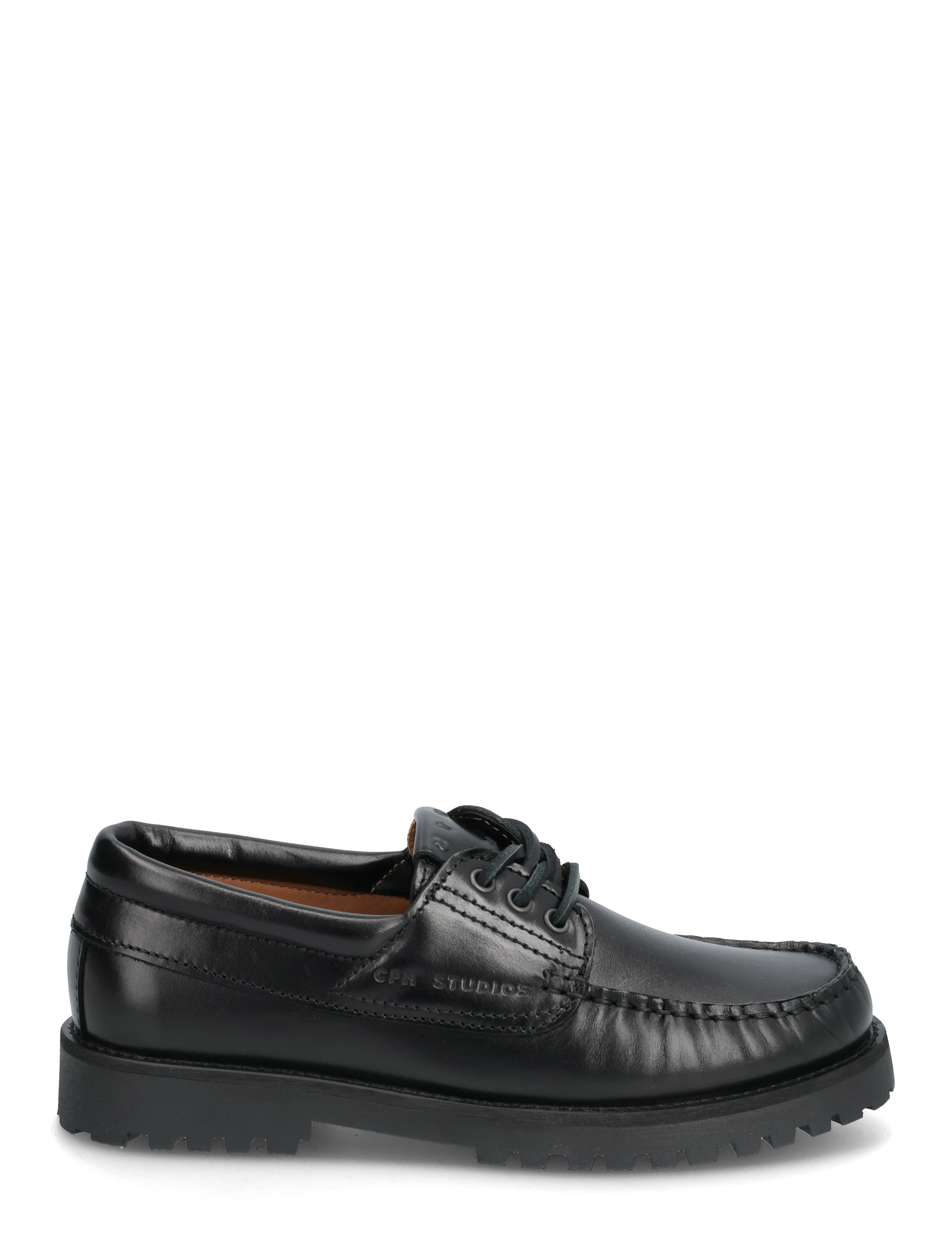 Copenhagen Studios - CPH616 leather black - purjehduskengät - black - 1