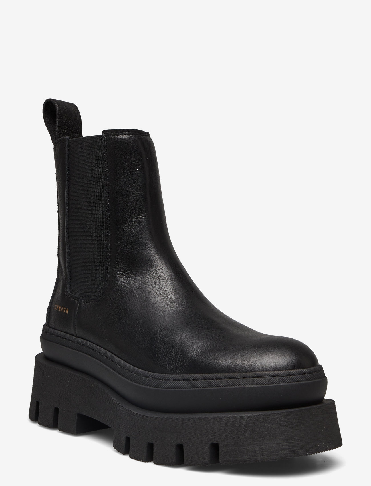 Copenhagen Studios - CPH686 nabuc chocolate - madalad poolsaapad - black/black - 0