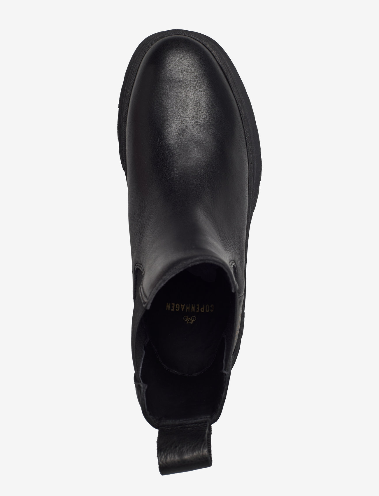 Copenhagen Studios - CPH686 nabuc chocolate - madalad poolsaapad - black/black - 3